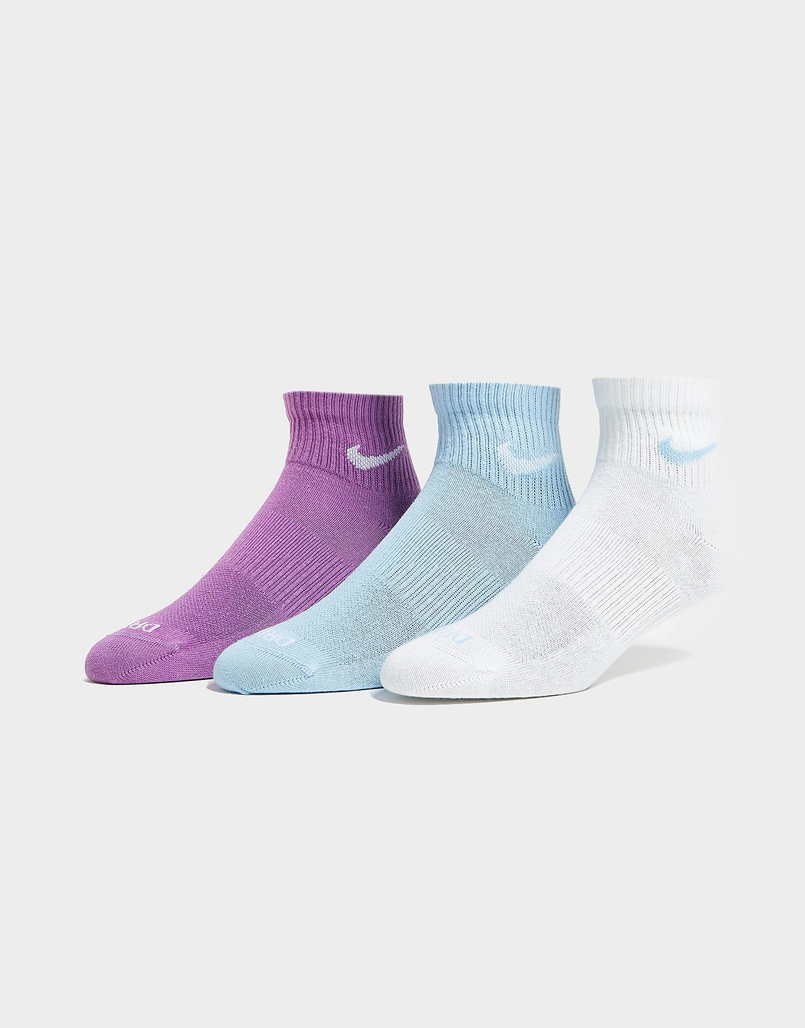 

Nike 3-Pack Everyday Plus Lightweight Ankle Socks - Multi-Colour - Mens, Multi-Colour