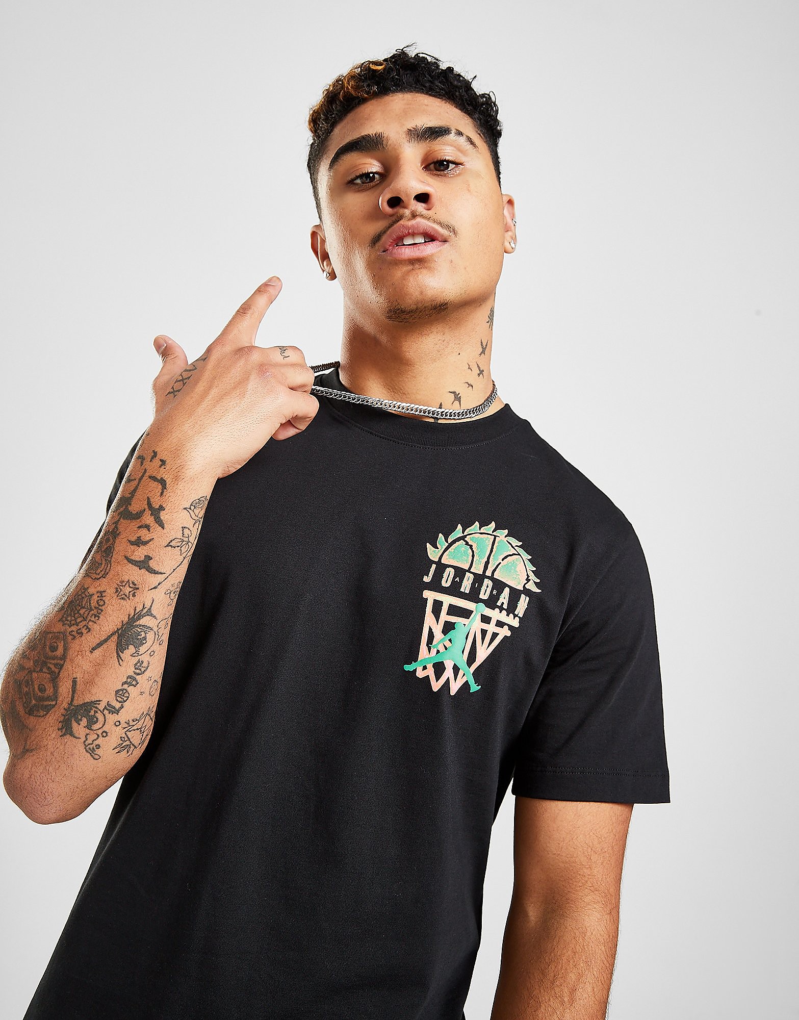 

Jordan Sport DNA T-Shirt - Black - Mens, Black