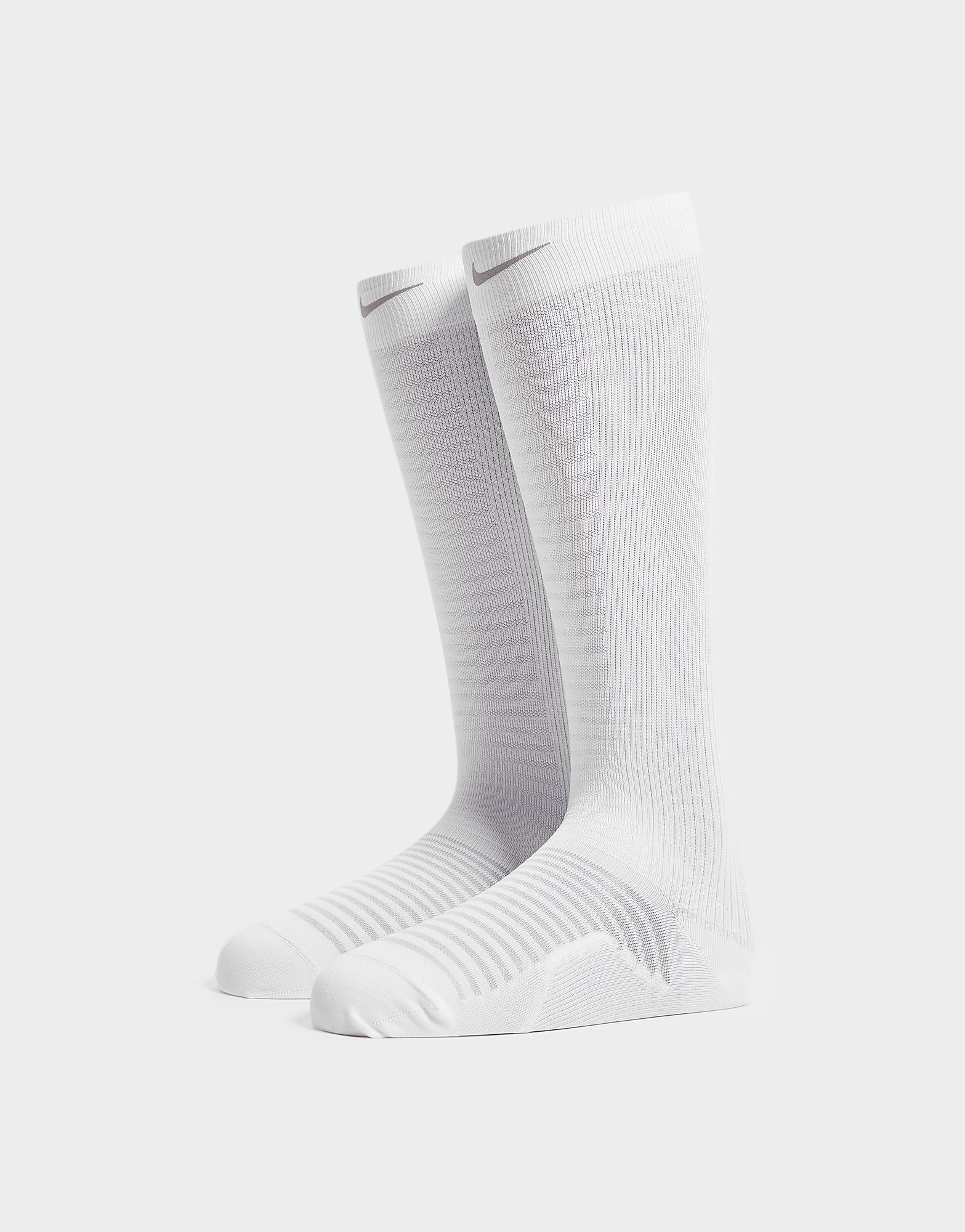 

Nike Spark Lightweight Compression Running Socks - White - Mens, White
