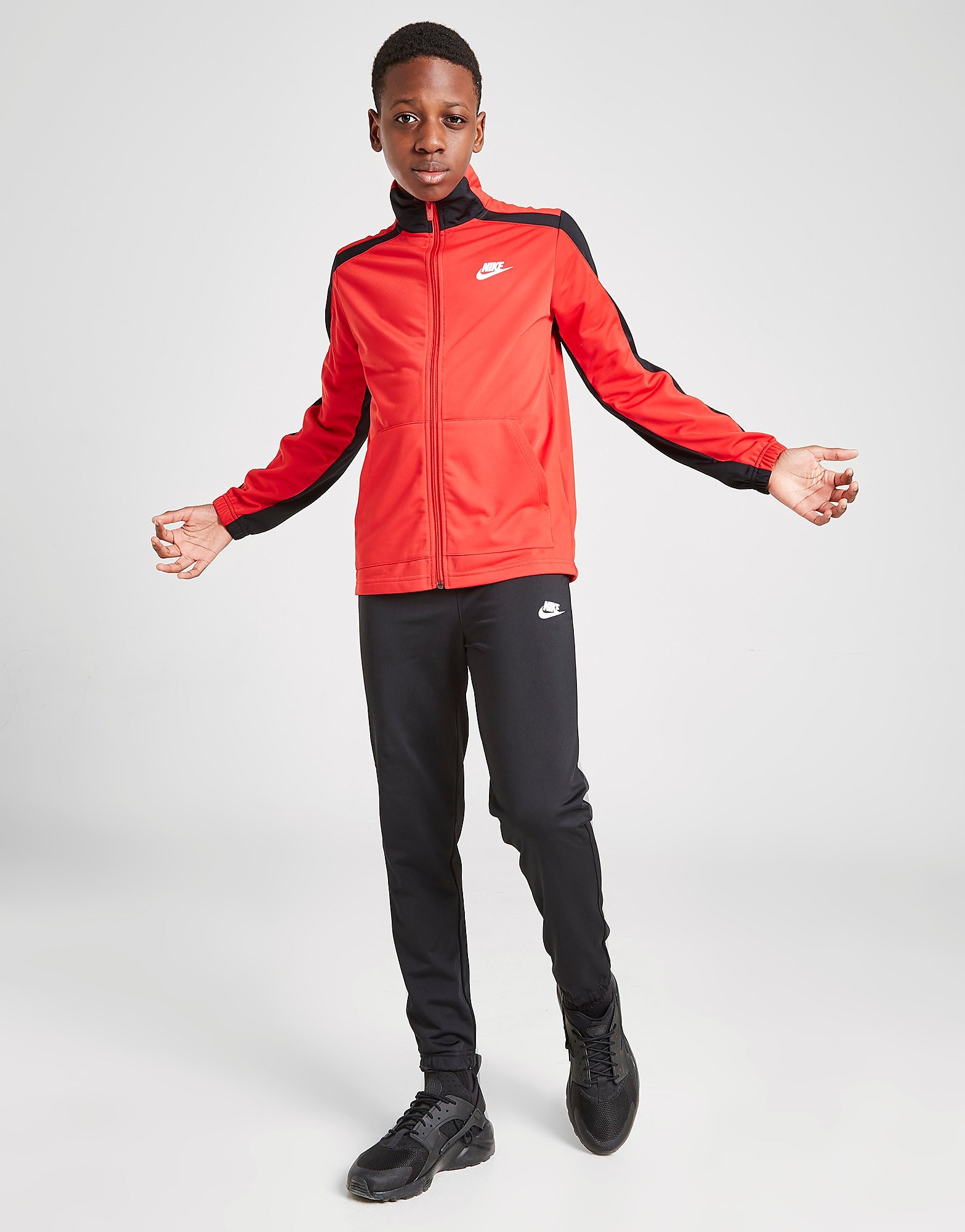 

Nike Poly Tracksuit Junior - Red/Black - Kids, Red/Black
