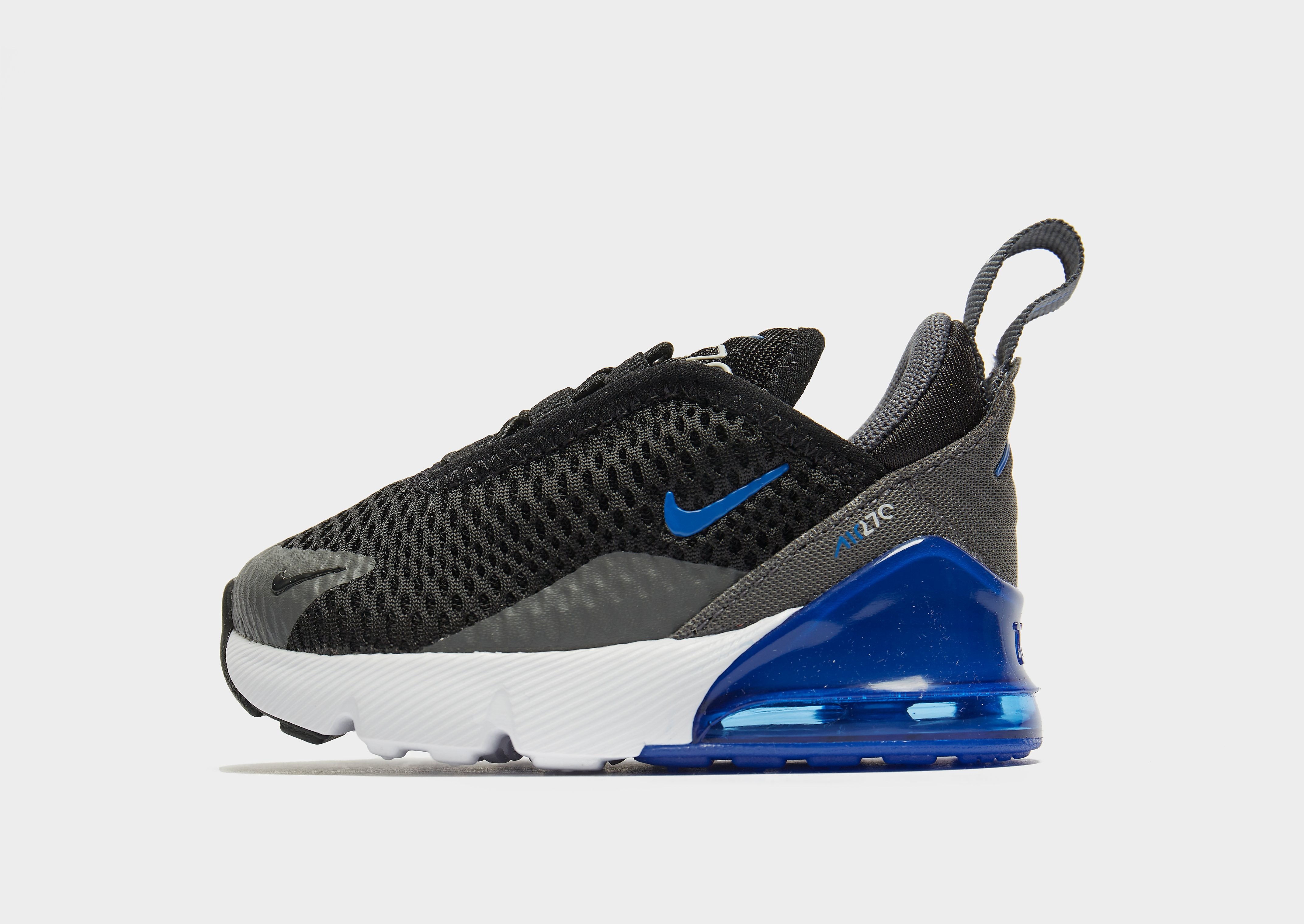 

Nike Air Max 270 Infant - Black/Iron Grey/White/Game Royal - Kids, Black/Iron Grey/White/Game Royal