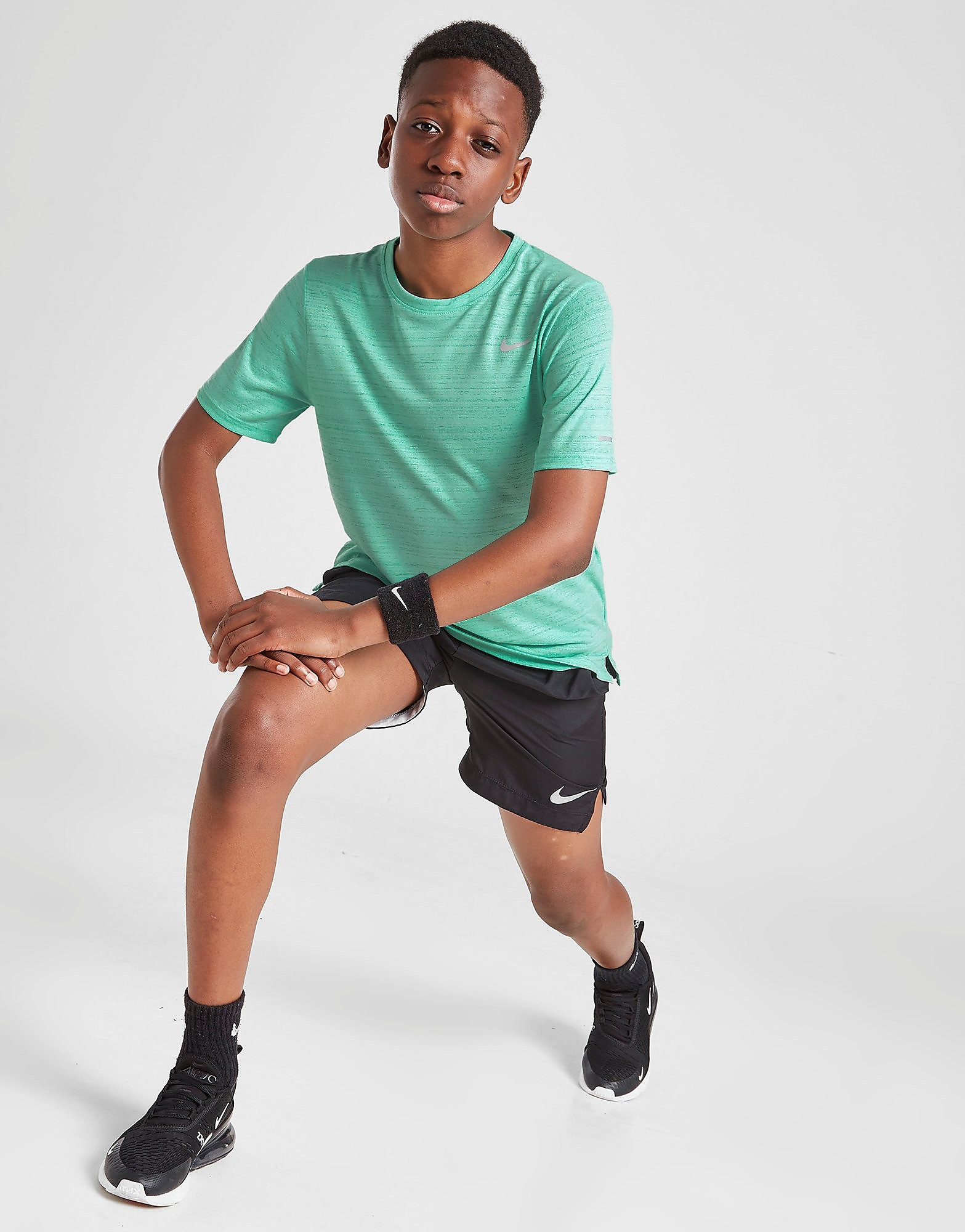 

Nike Miler T-Shirt Junior - Green - Kids, Green