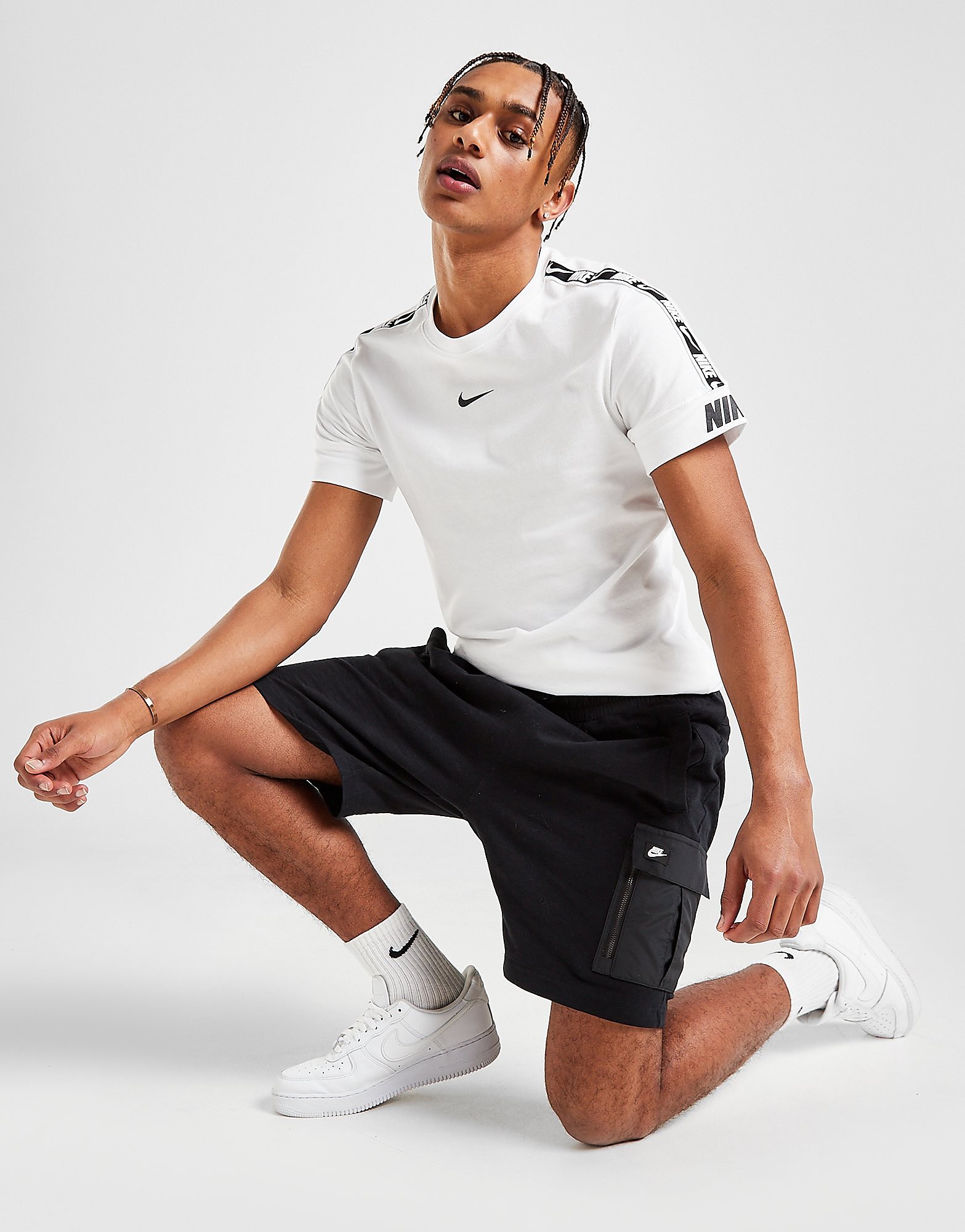 

Nike Modern Lightweight Cargo Shorts - Black - Mens, Black