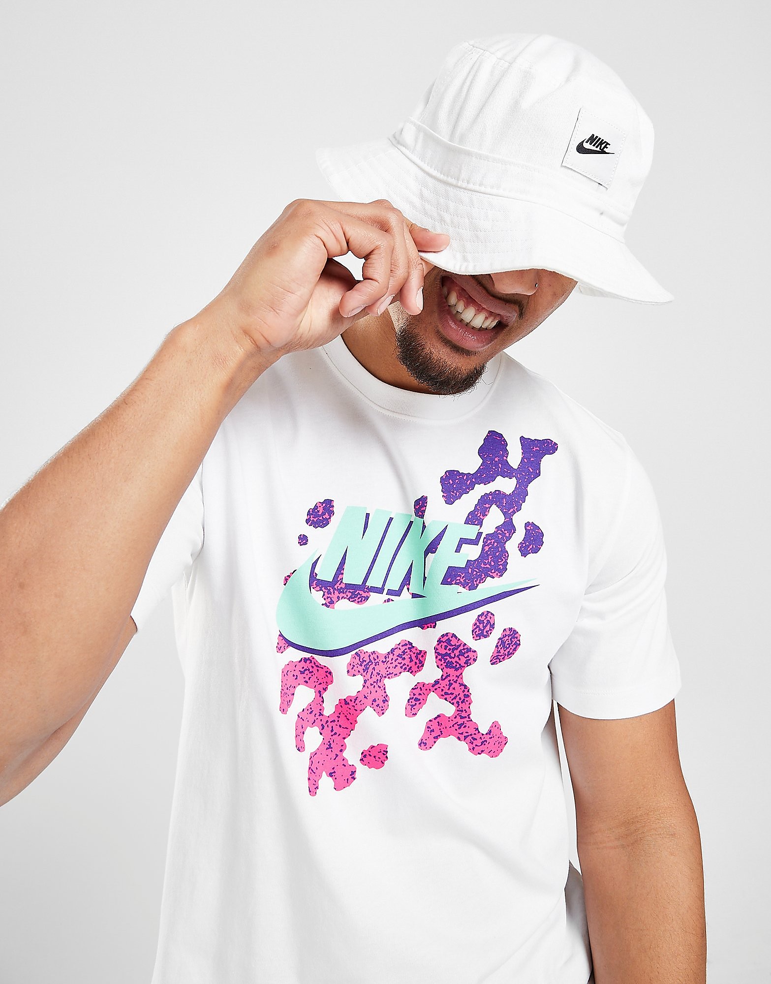Nike Beach Futura T-Shirt Herr, Vit