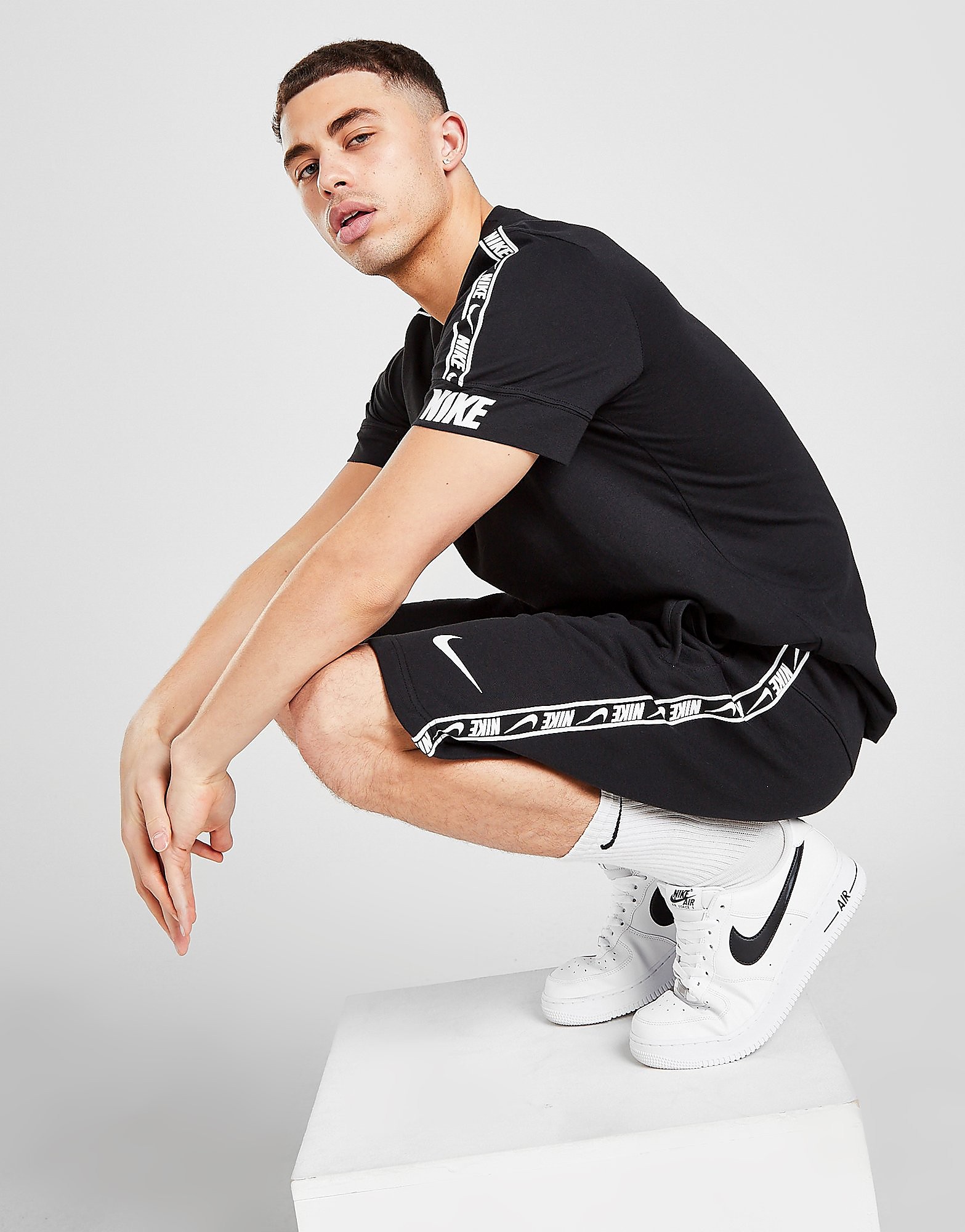 

Nike Repeat Fleece Shorts - Black/BLACK - Mens, Black/BLACK