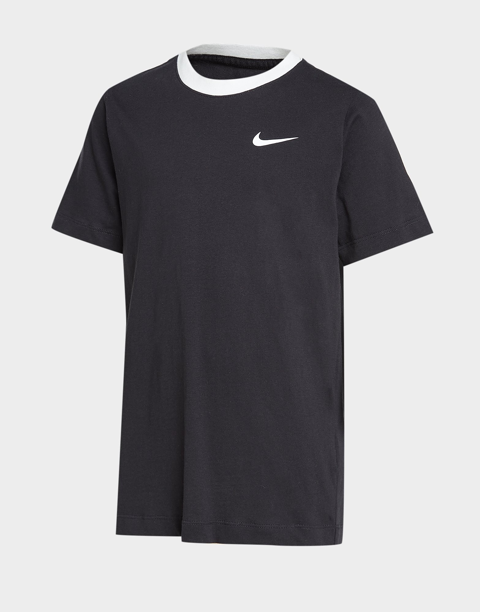 

Nike Back Big Swoosh Logo T-Shirt Junior - Black - Kids, Black