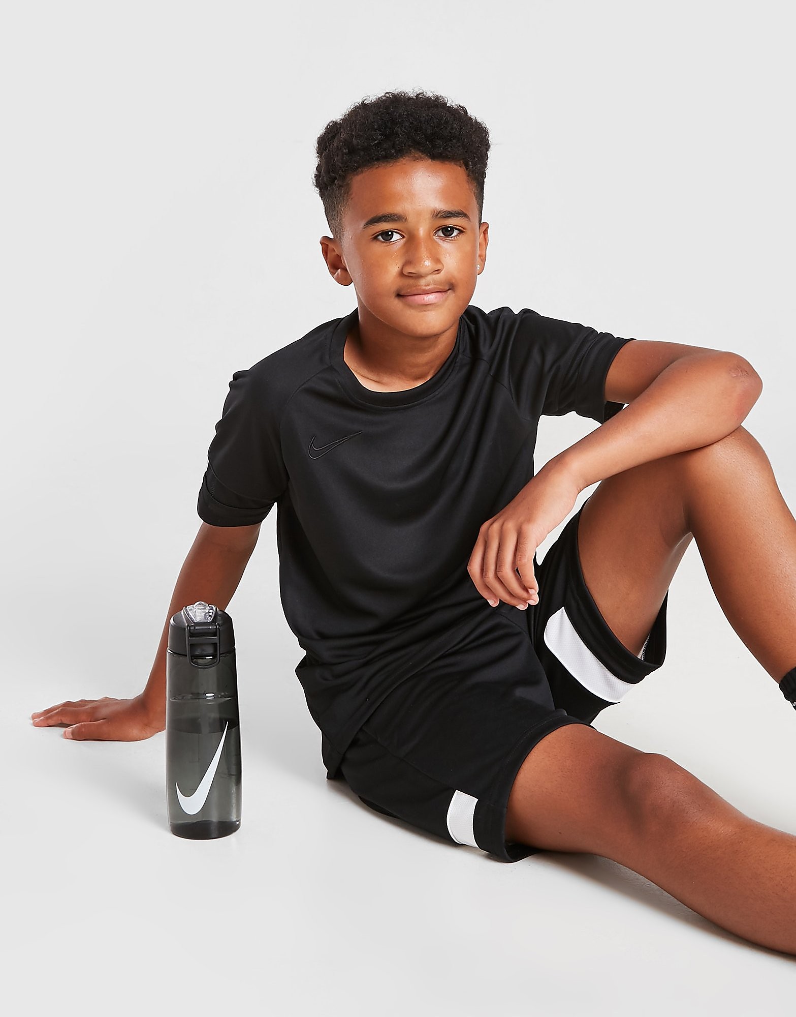 

Nike Academy Short Sleeve T-Shirt Junior - Black - Kids, Black