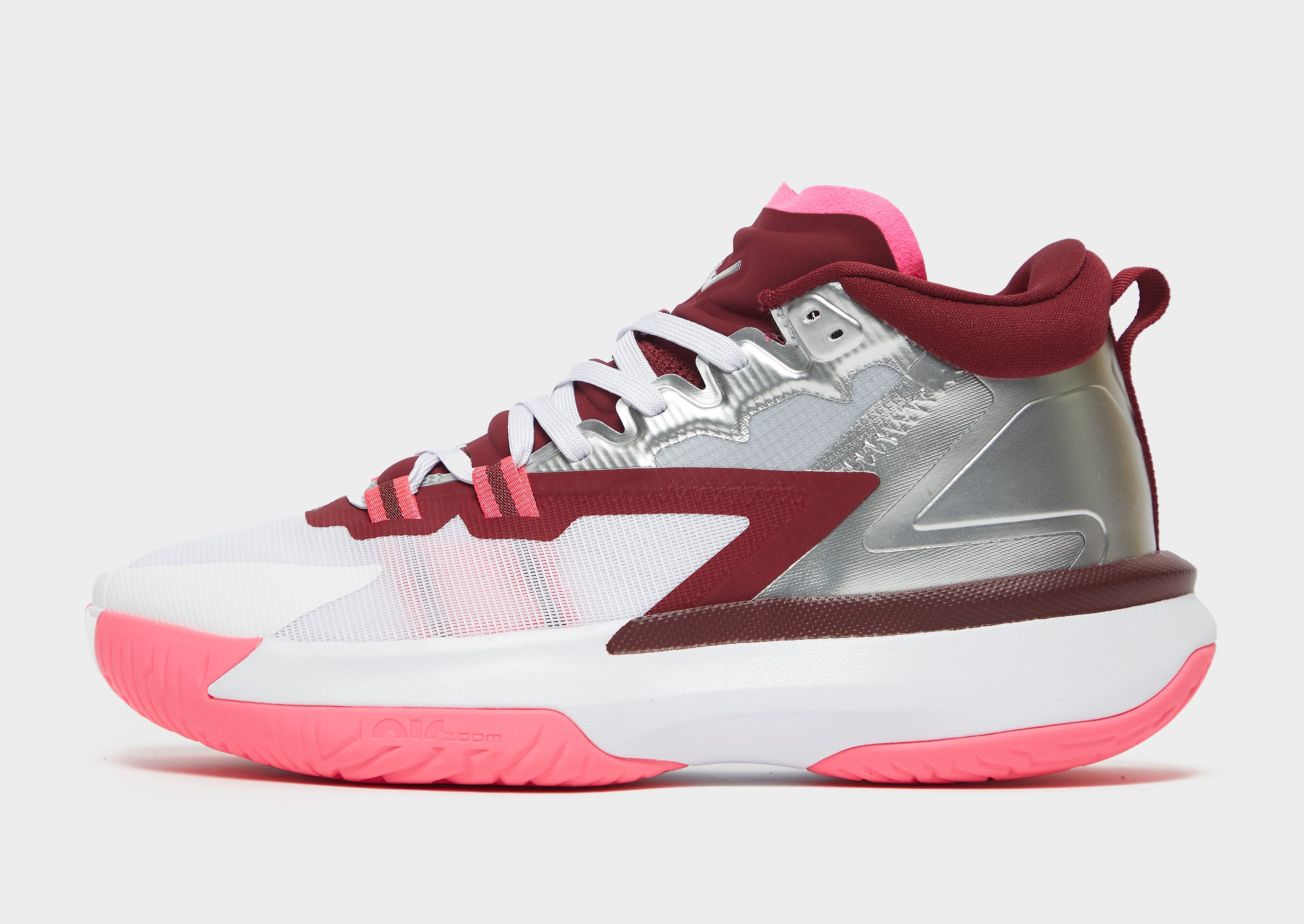 

Jordan Zion 1 - Red/Silver - Mens, Red/Silver
