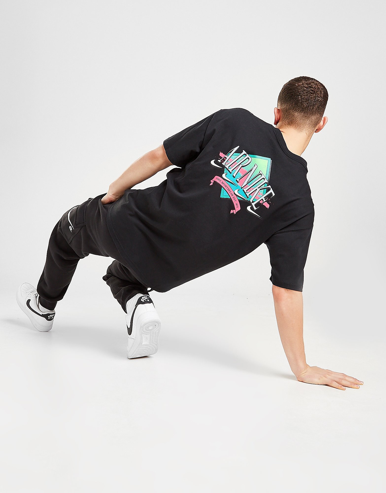 

Nike DNA Air T-Shirt - Black - Mens, Black