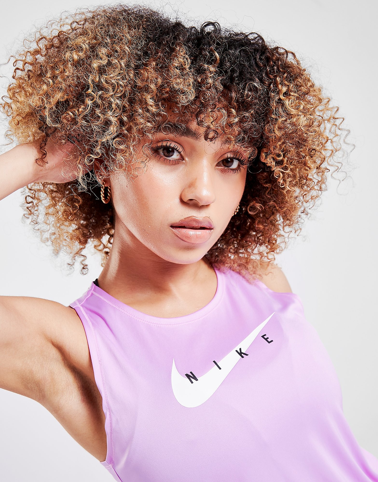 

Nike Running Swoosh Tank Top - Only at JD - Purple - Womens, Purple