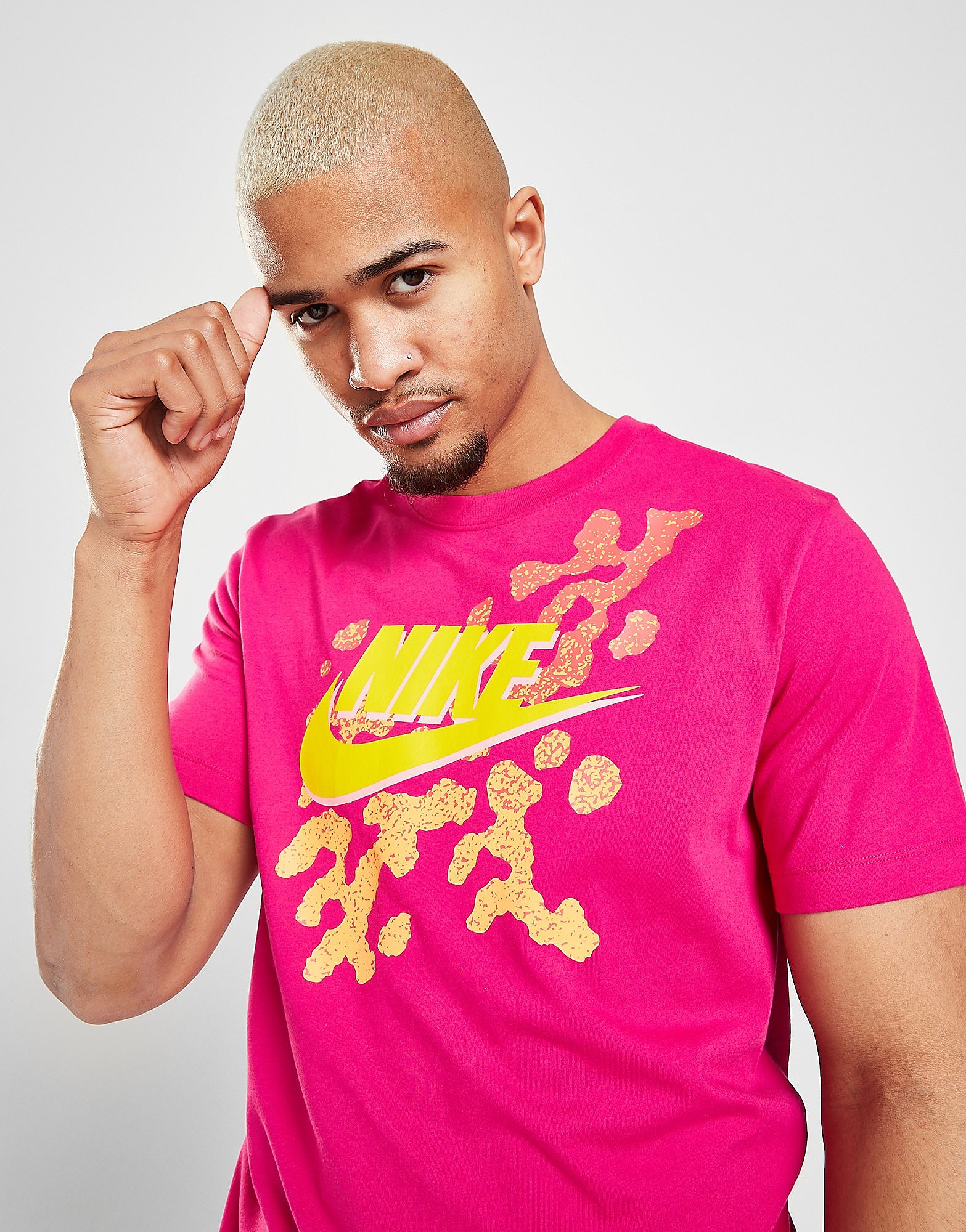 

Nike Beach Futura T-Shirt - Pink - Mens, Pink