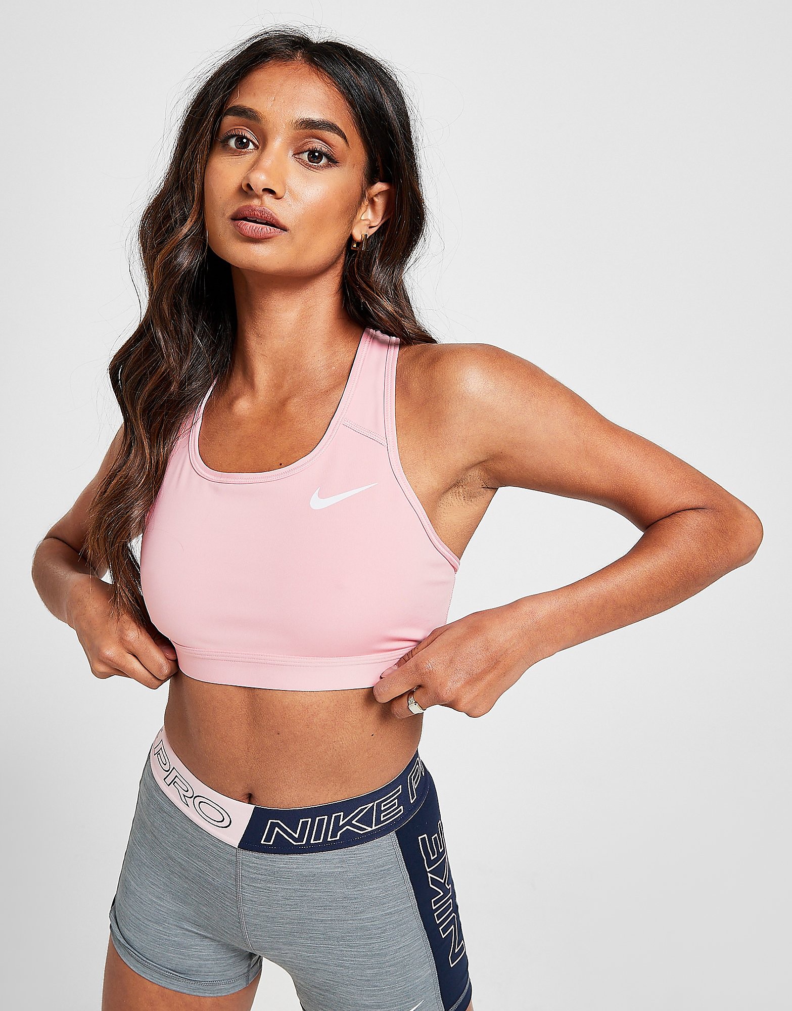 

Nike Training Sports Bra - Pink - Womens, Pink