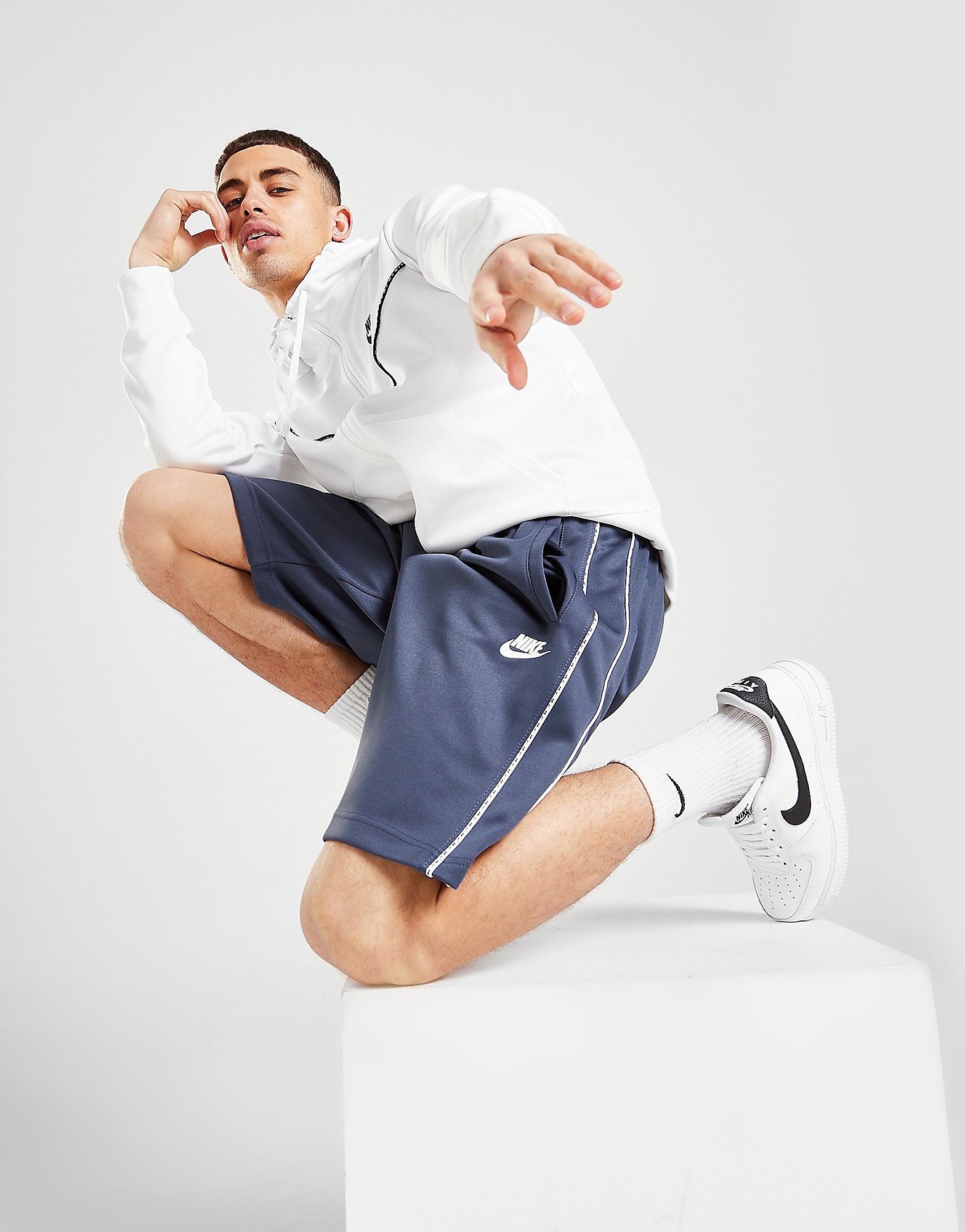

Nike Repeat Tape Shorts - Blue - Mens, Blue
