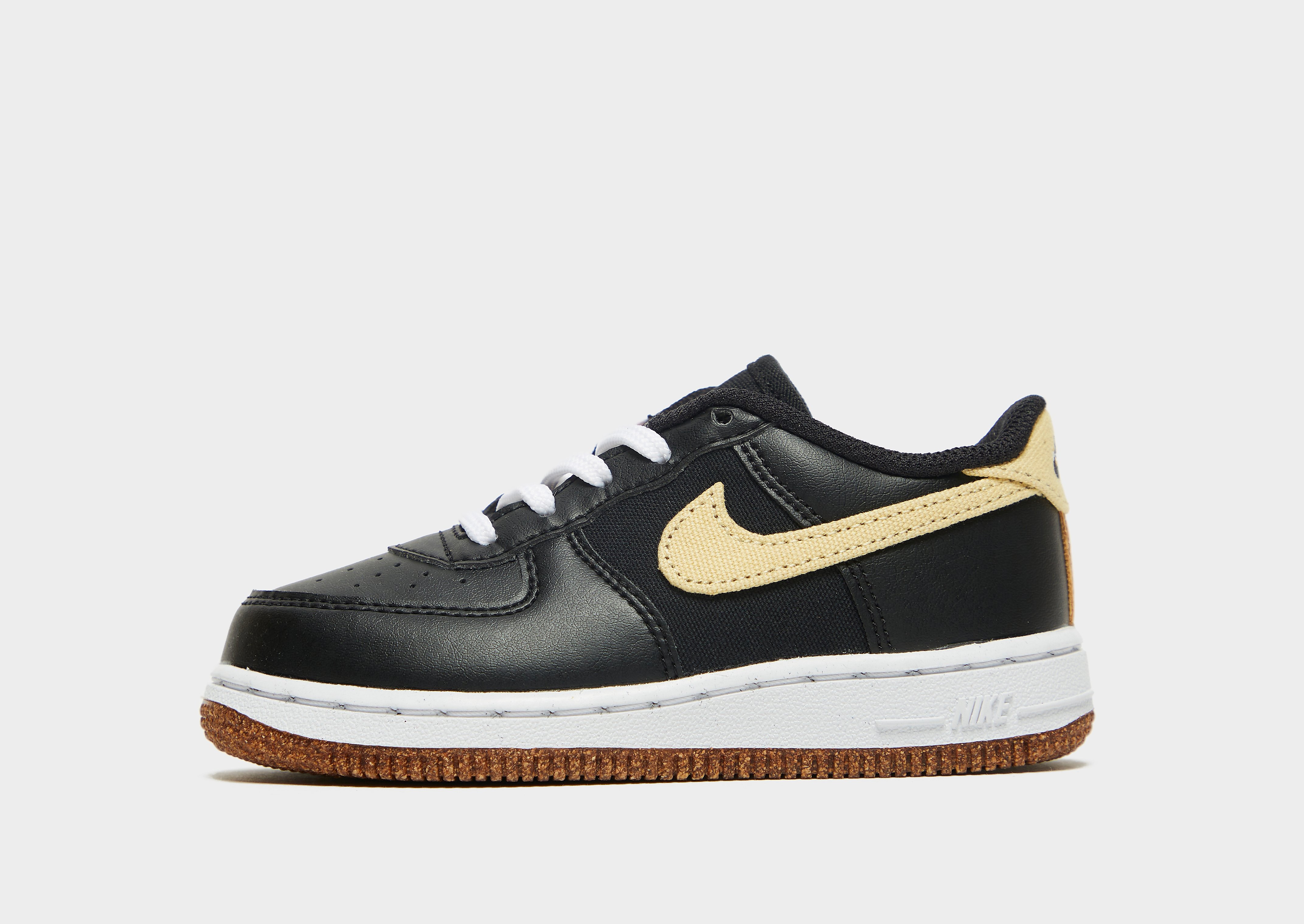 

Nike Air Force 1 Low Infant - Black/White/Black/Solar Flare - Kids, Black/White/Black/Solar Flare