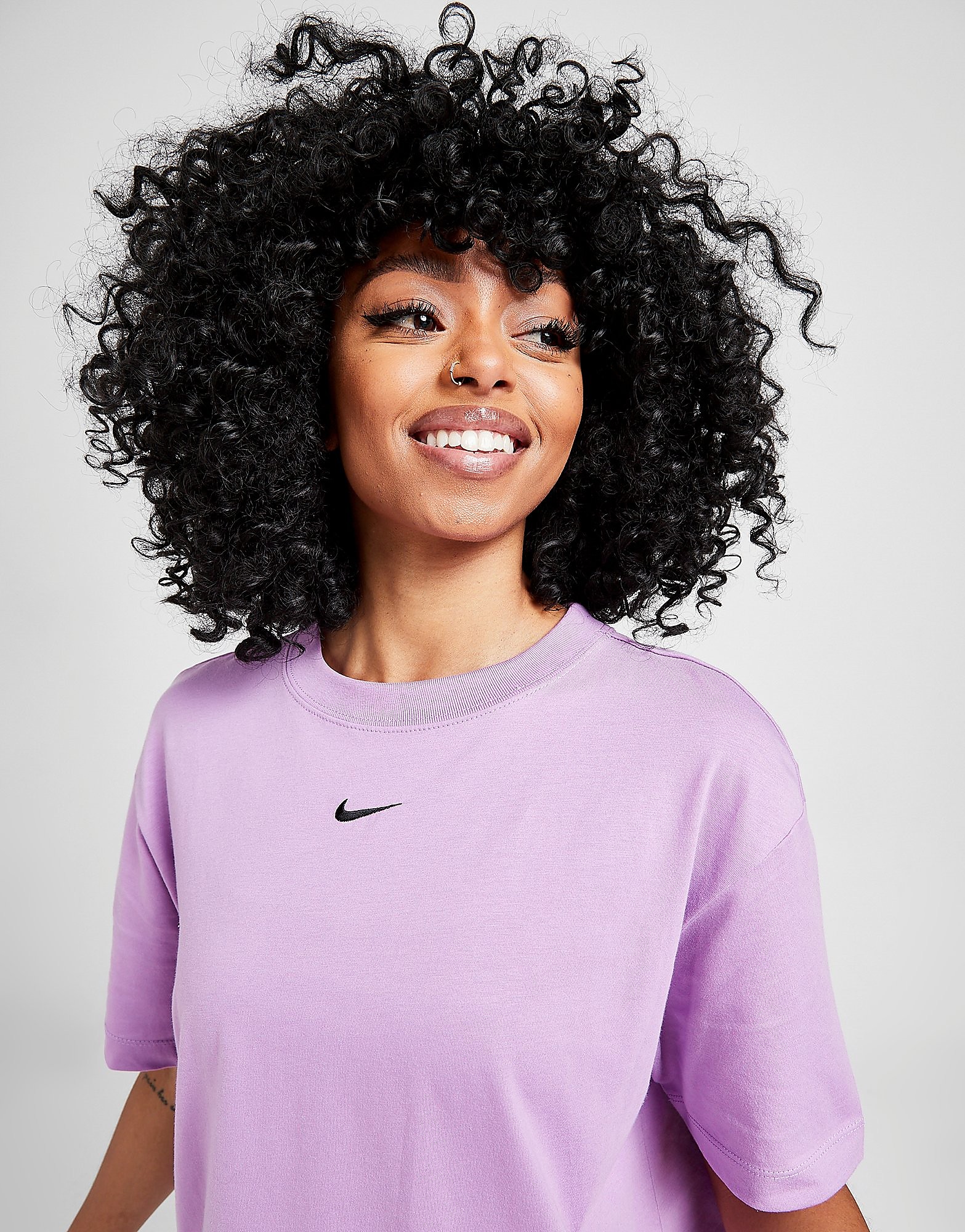 

Nike Sportswear Essential Oversized T-Shirt Women's - Purple, Purple
