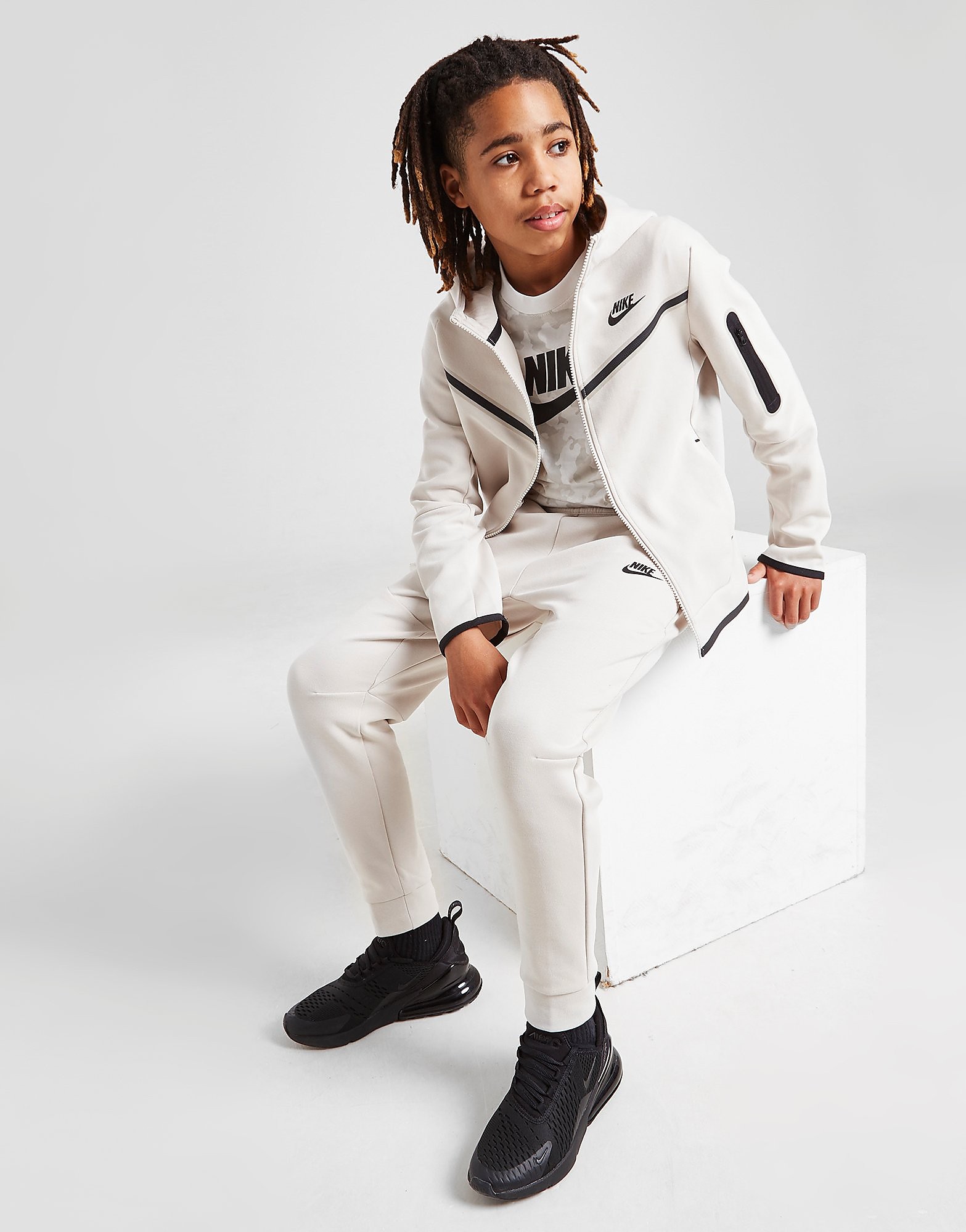 

Nike Tech Fleece Full Zip Hoodie Junior - Yellow - Kids, Yellow