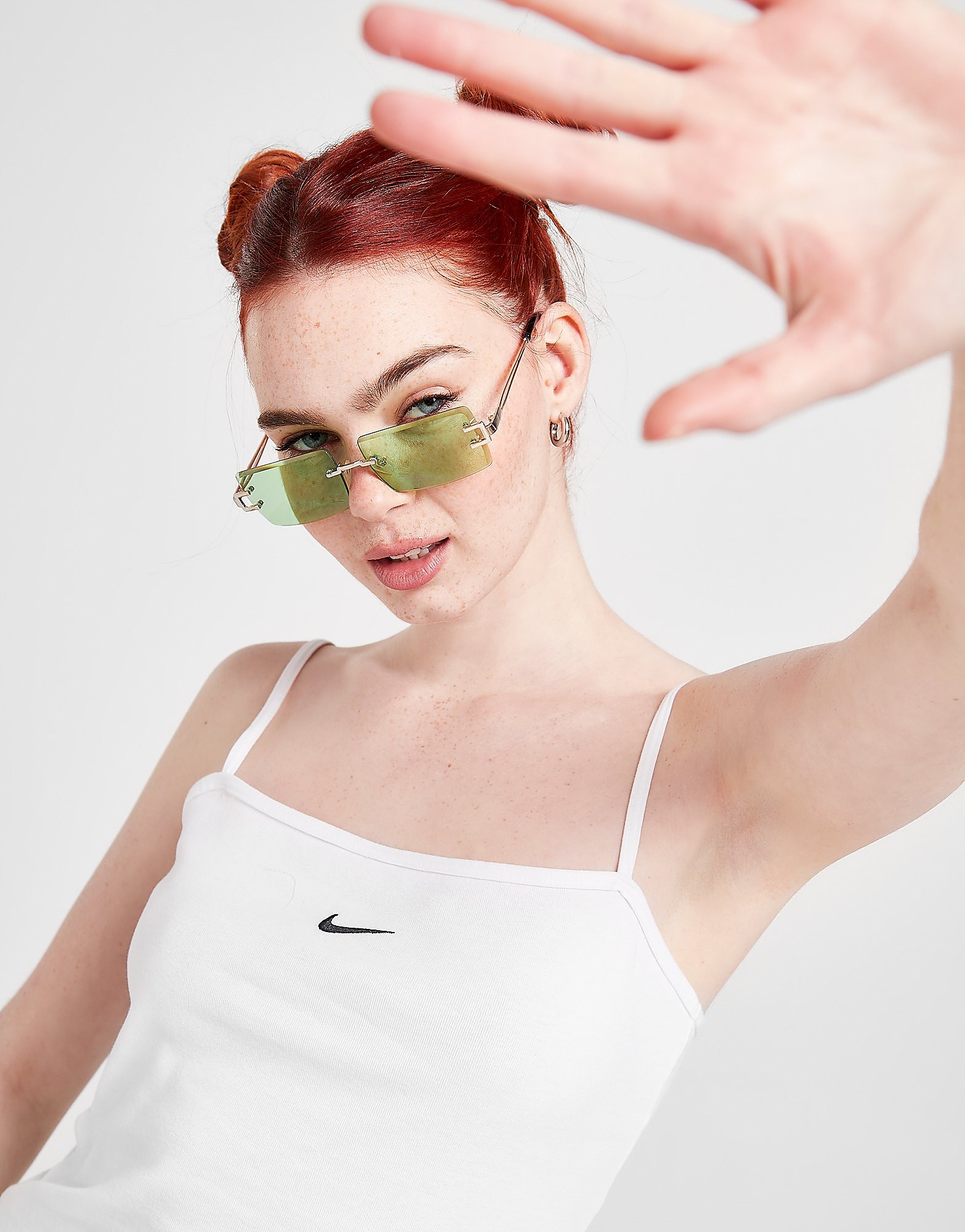 

Nike Sportswear Essentials Strappy Tank Top - White - Womens, White