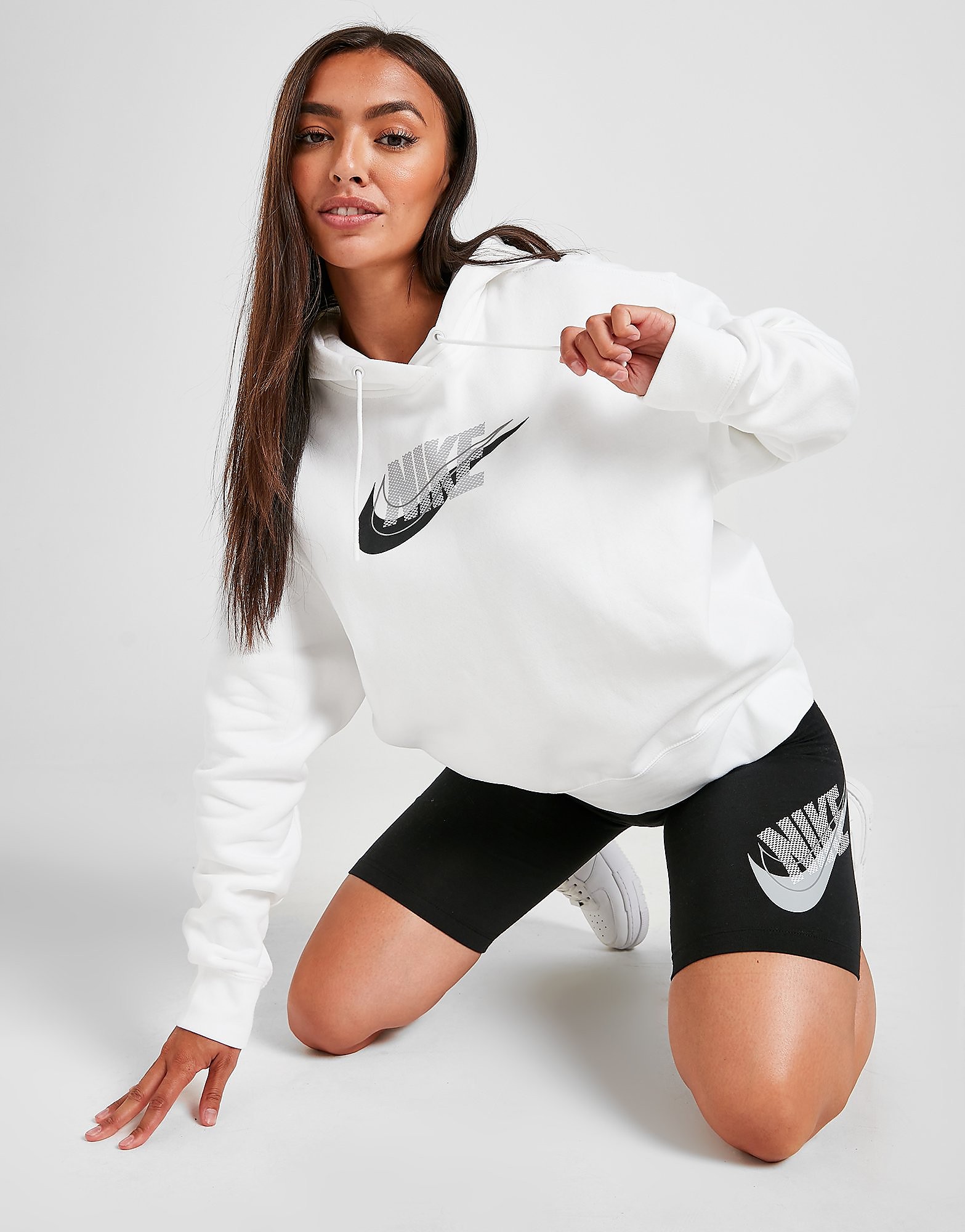 

Nike Pullover Hoodie - Only at JD - White - Womens, White