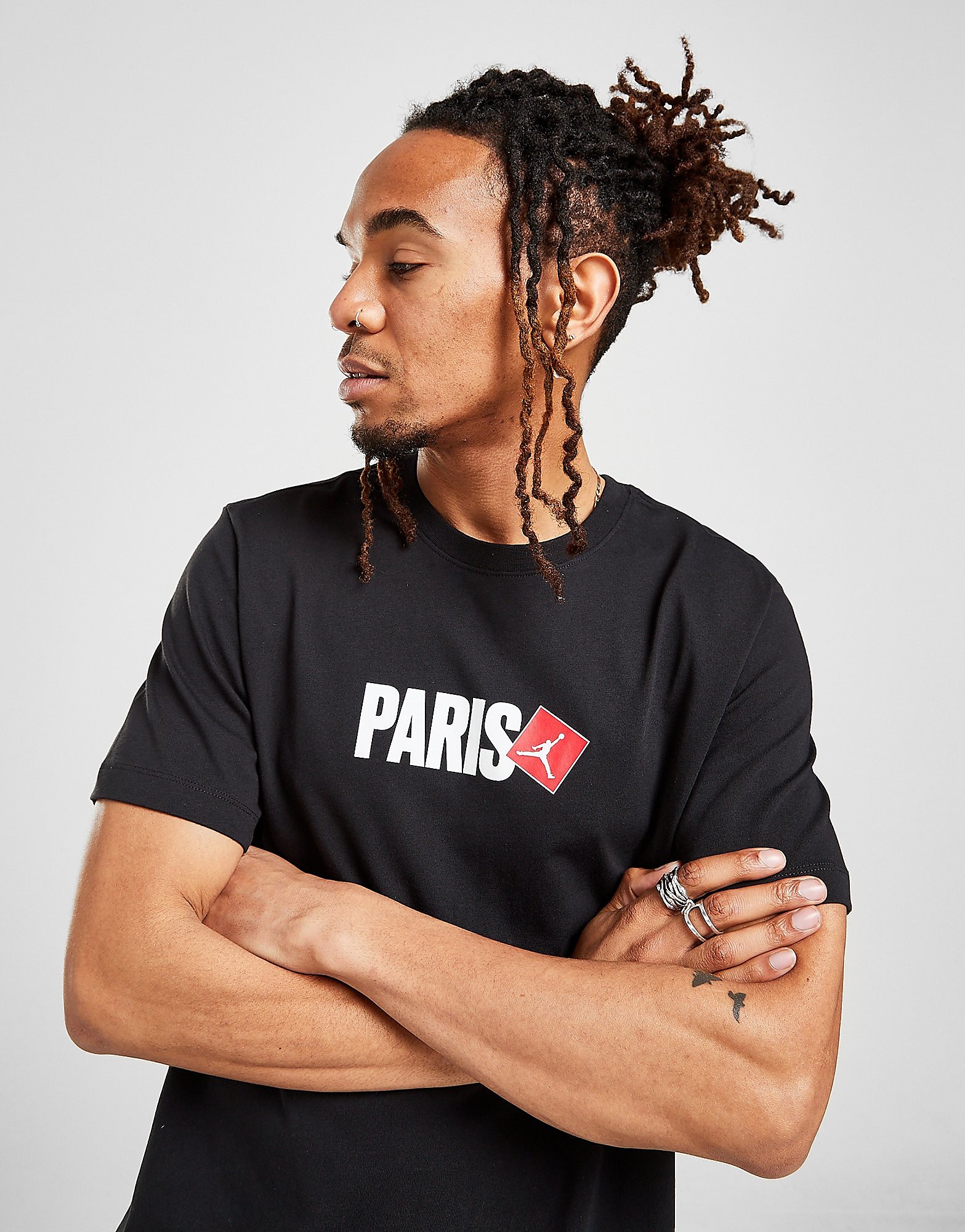 Jordan Paris T-Shirt - Black - Mens, Black