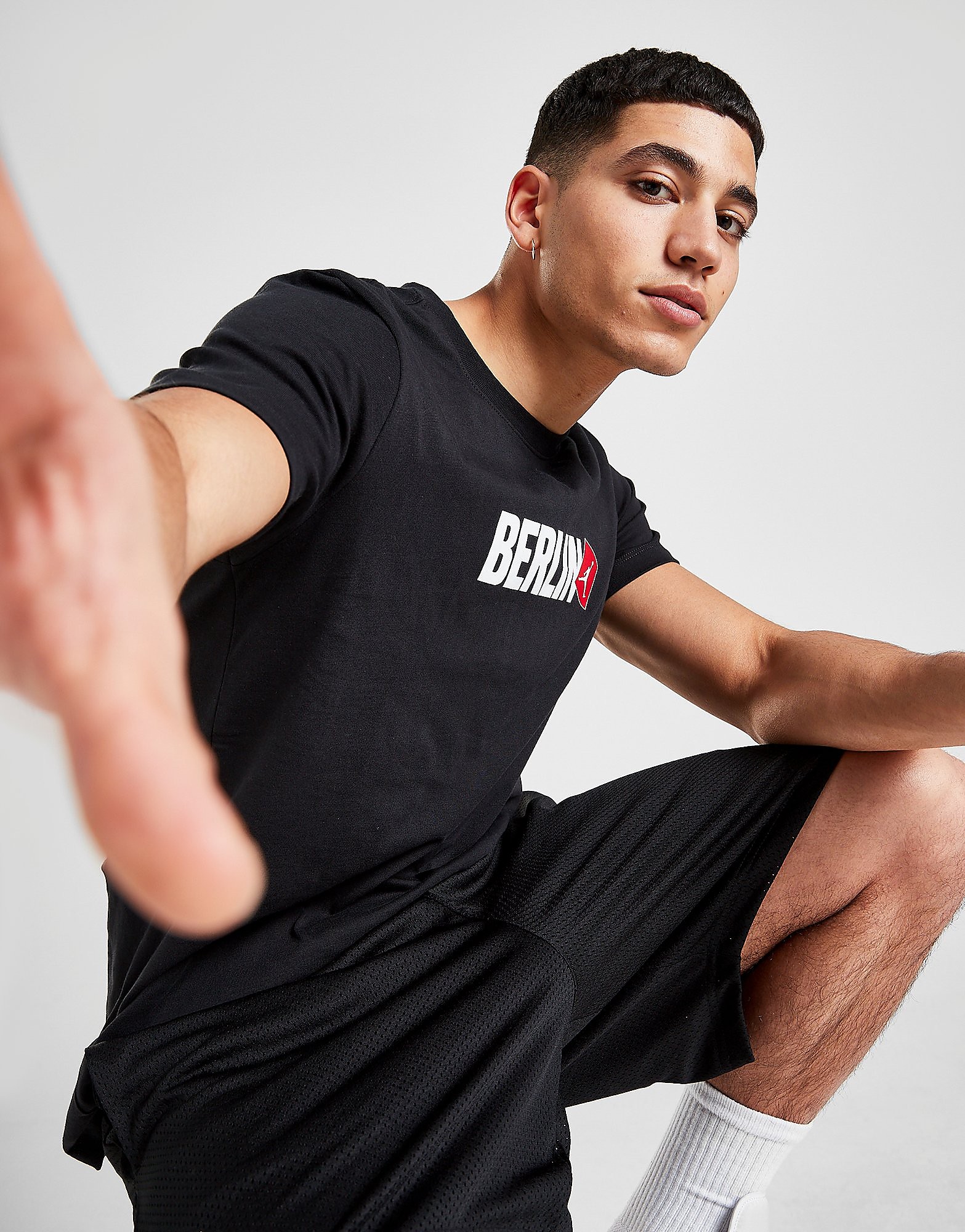 Jordan Berlin T-Shirt - Black - Mens, Black