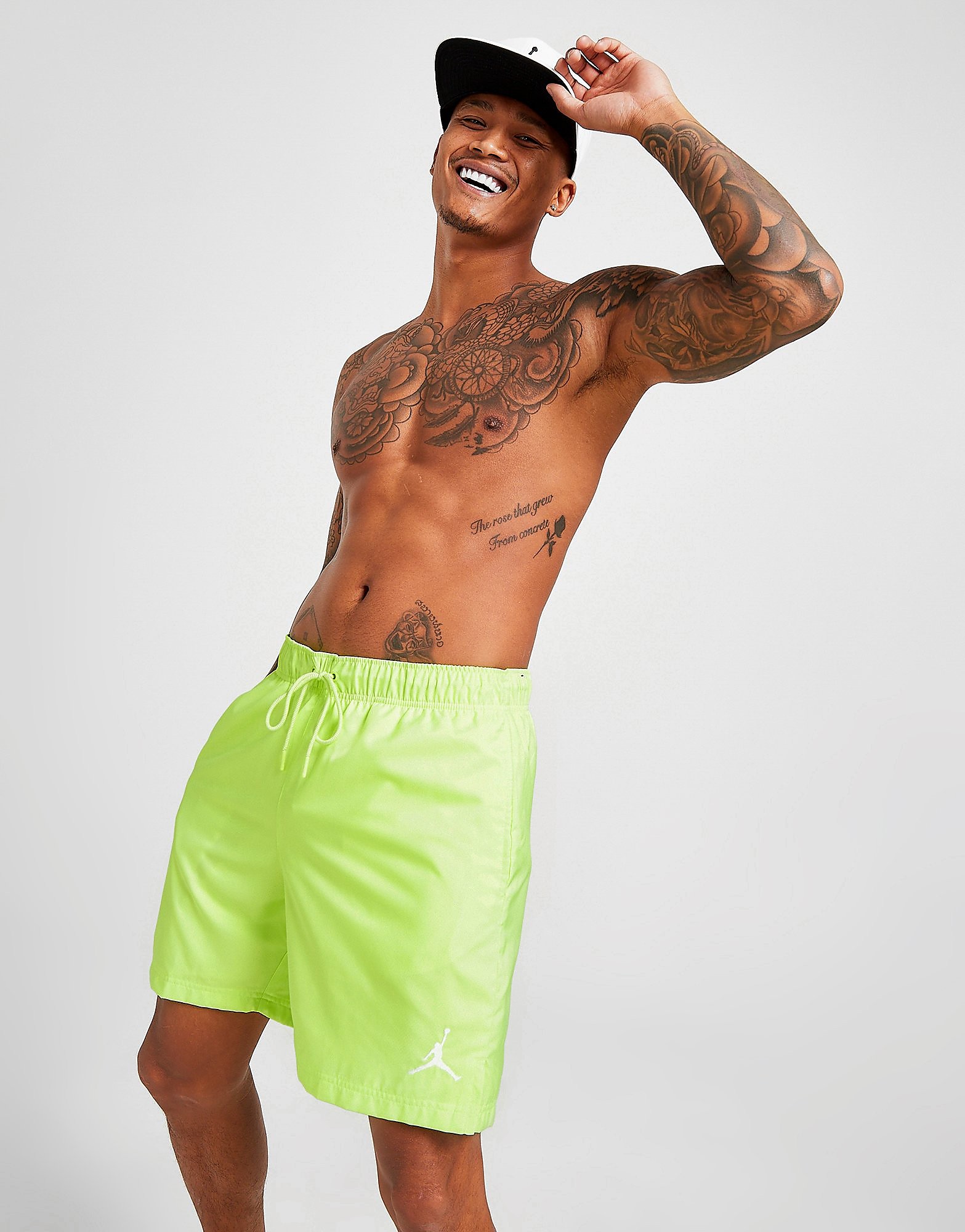 

Jordan Jumpman Swim Shorts - Green - Mens, Green