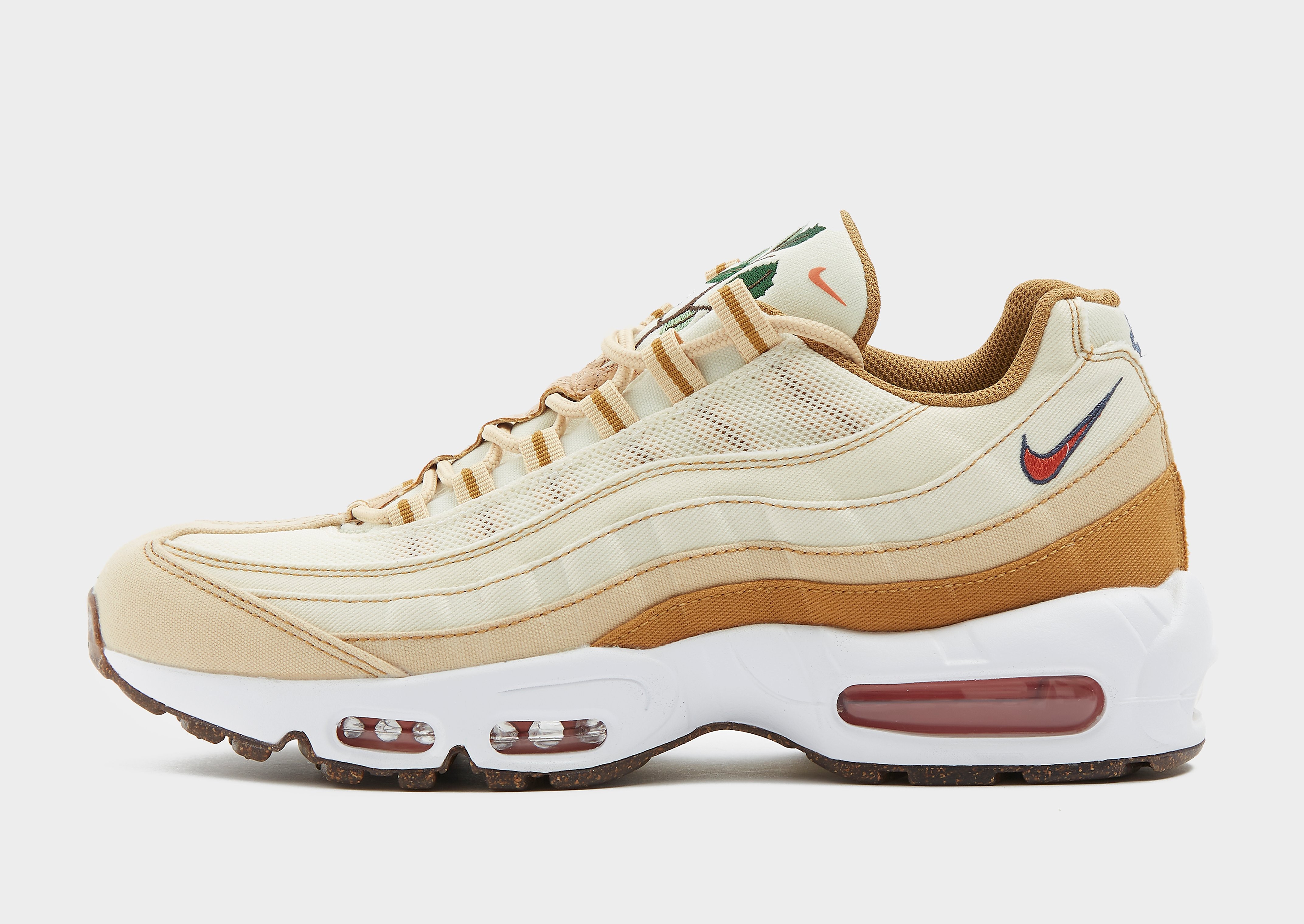 

Nike Air Max 95 - Coconut Milk/Sesame/Wheat/Sienna - Mens, Coconut Milk/Sesame/Wheat/Sienna