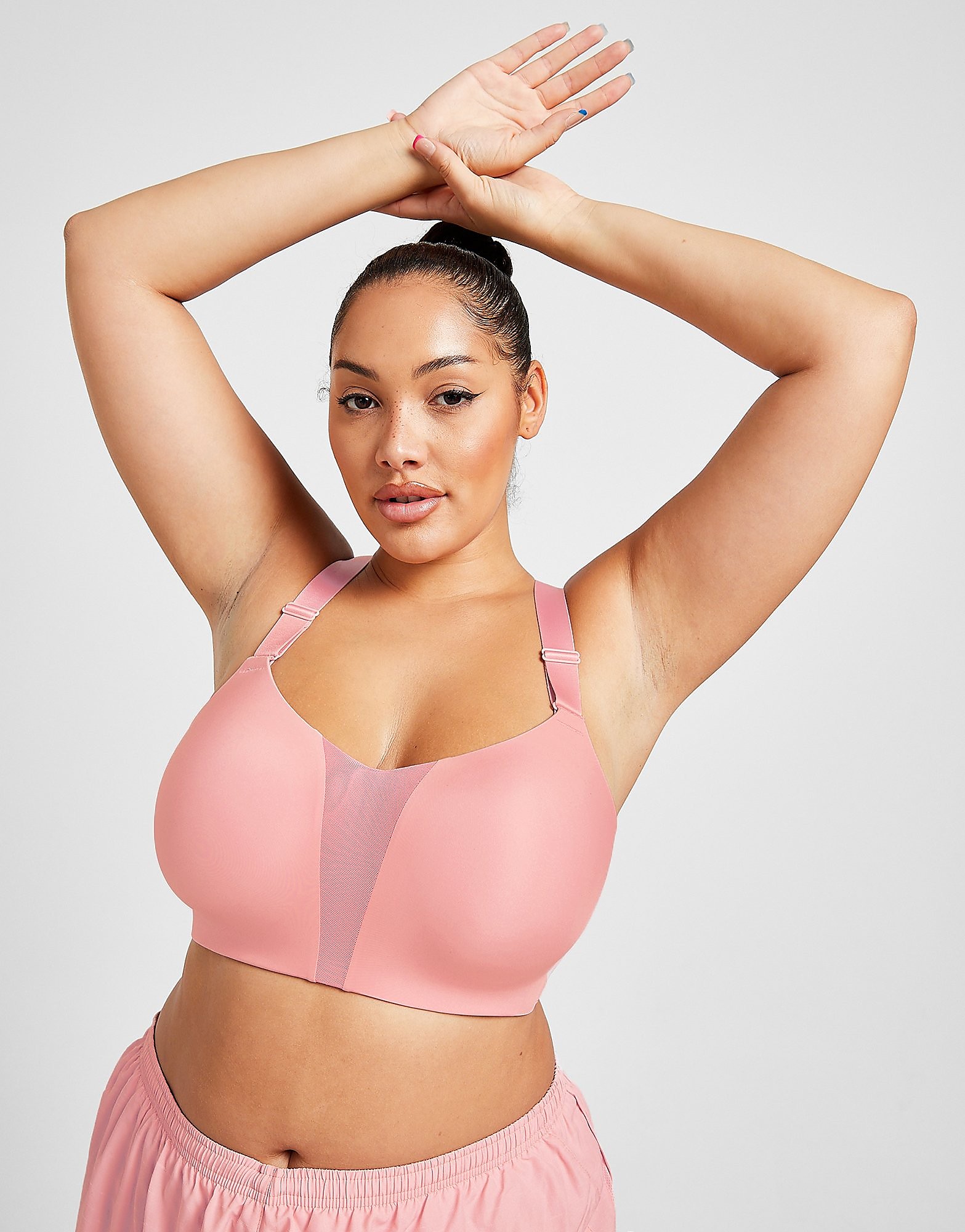

Nike Plus Size Rival Training Bra - Pink Glaze/Elemental Pink/Elemental Pink - Womens, Pink Glaze/Elemental Pink/Elemental Pink