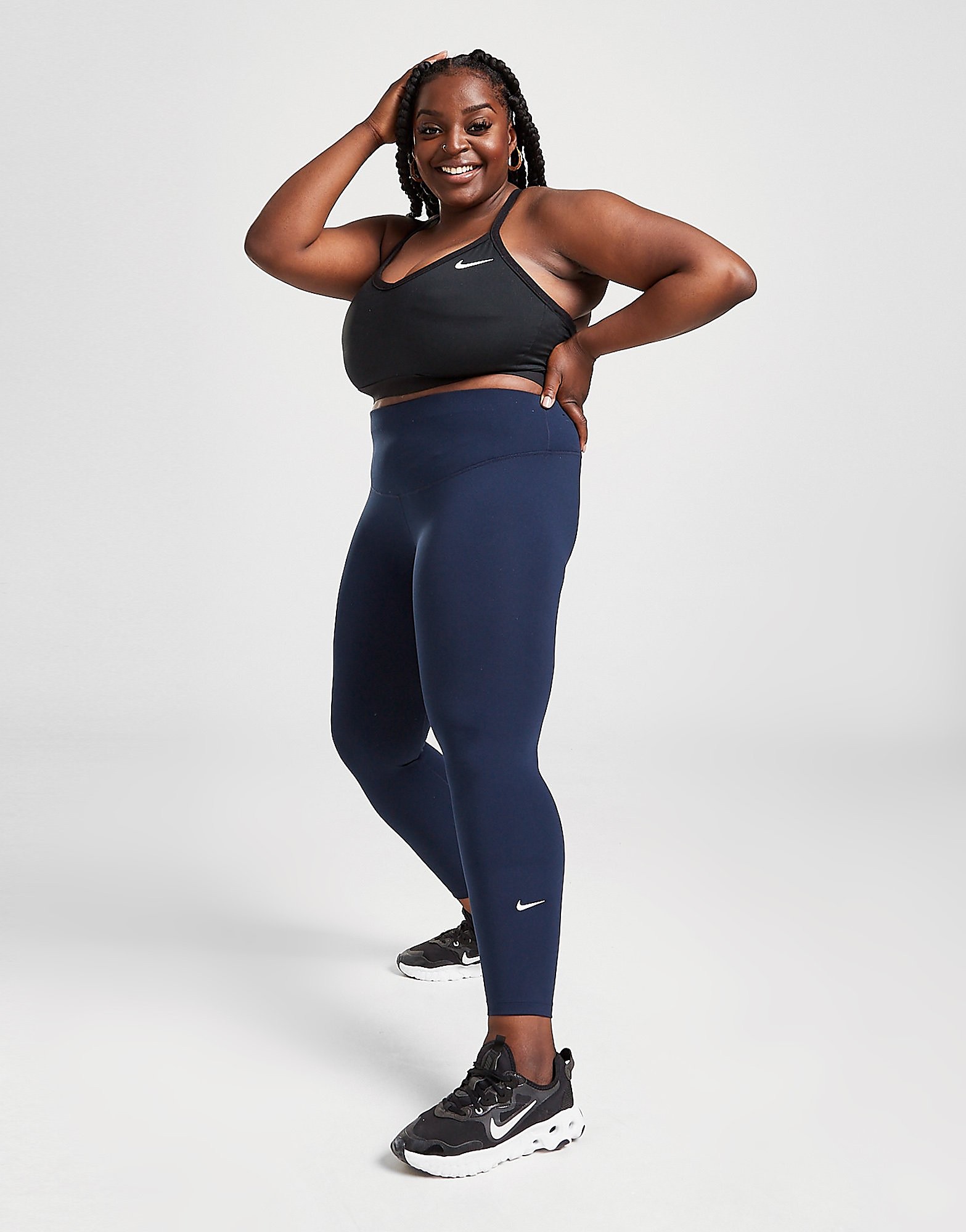 

Nike Training Plus Size One Tights 2.0 - Navy - Womens, Navy