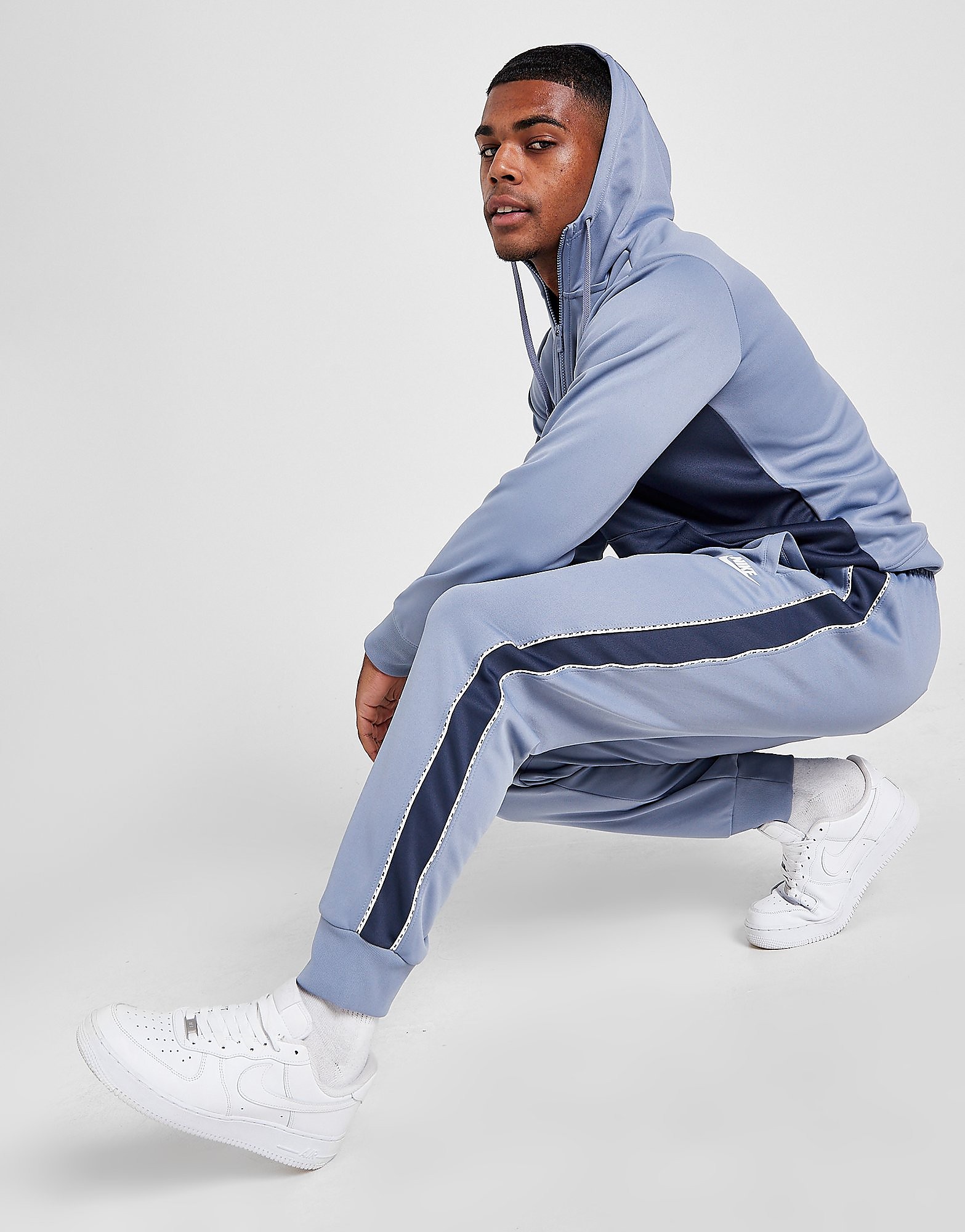 

Nike Repeat Logo Track Pants - Blue - Mens, Blue