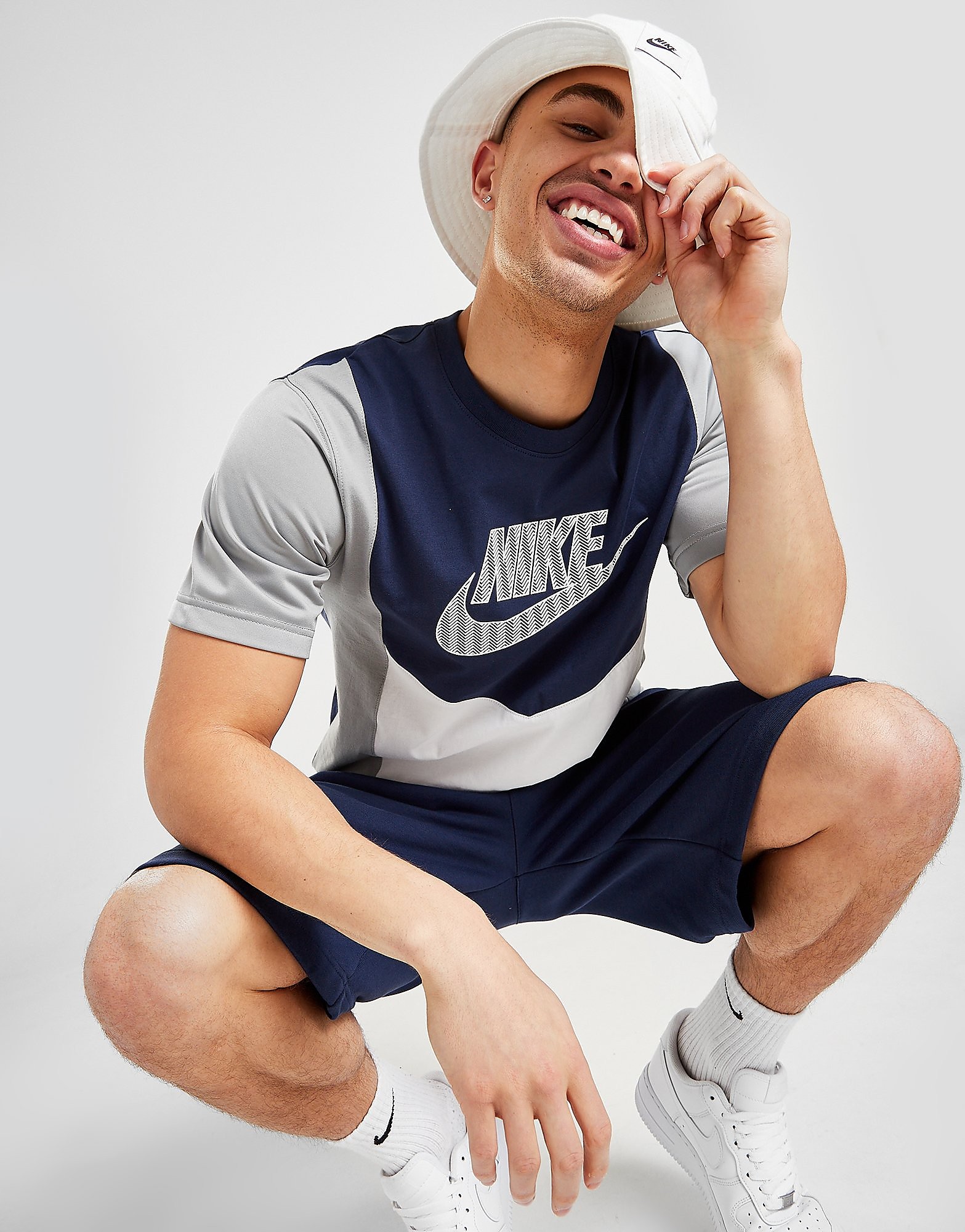 

Nike Hybrid T-Shirt - Only at JD - Blue - Mens, Blue
