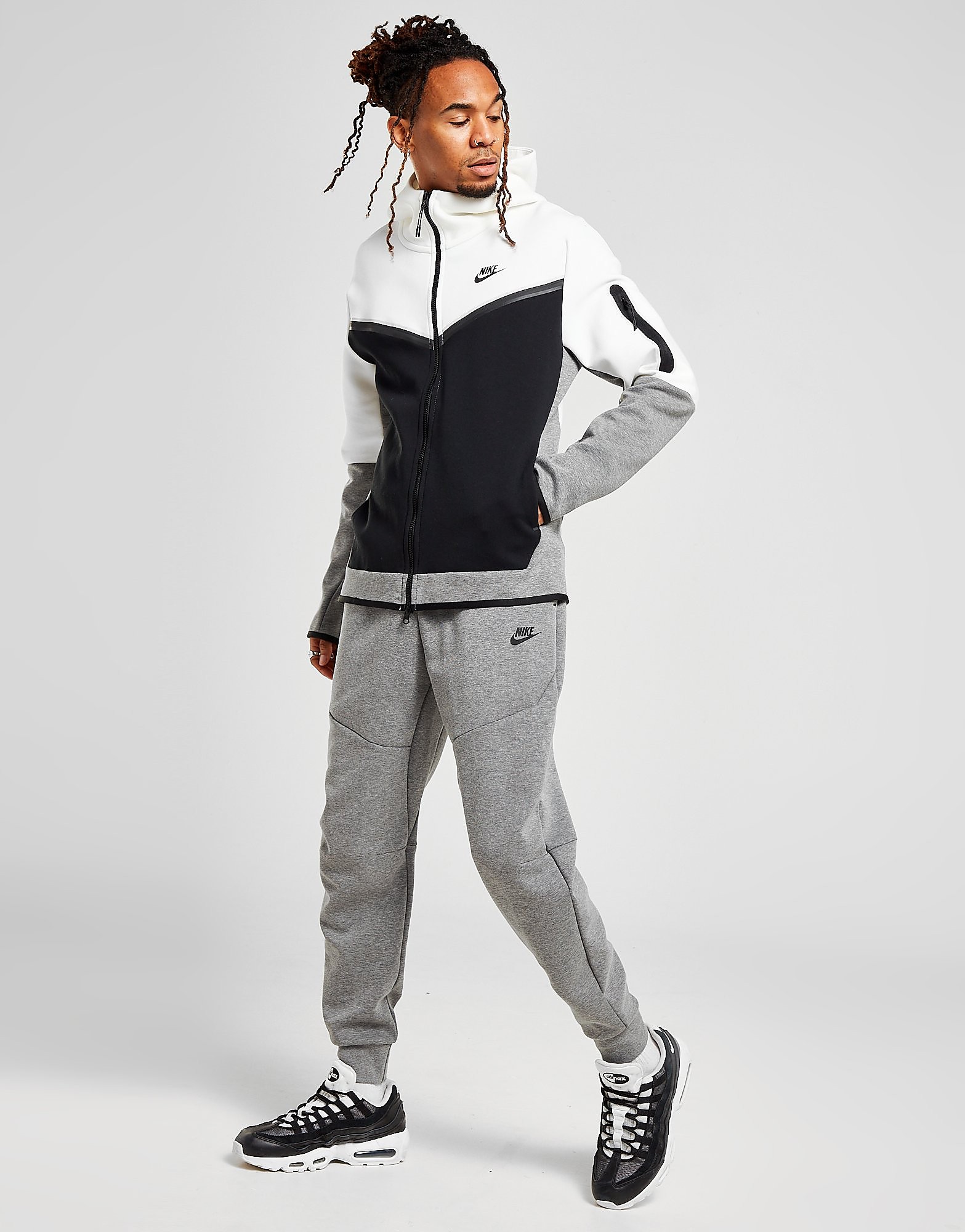 Nike Tech Fleece Joggers - Grey - Mens, Grey