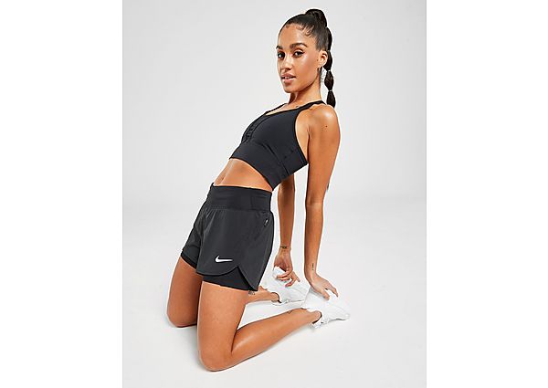 Nike Short d'entraînement Eclipse 2 en 1 Femme - Black, Black