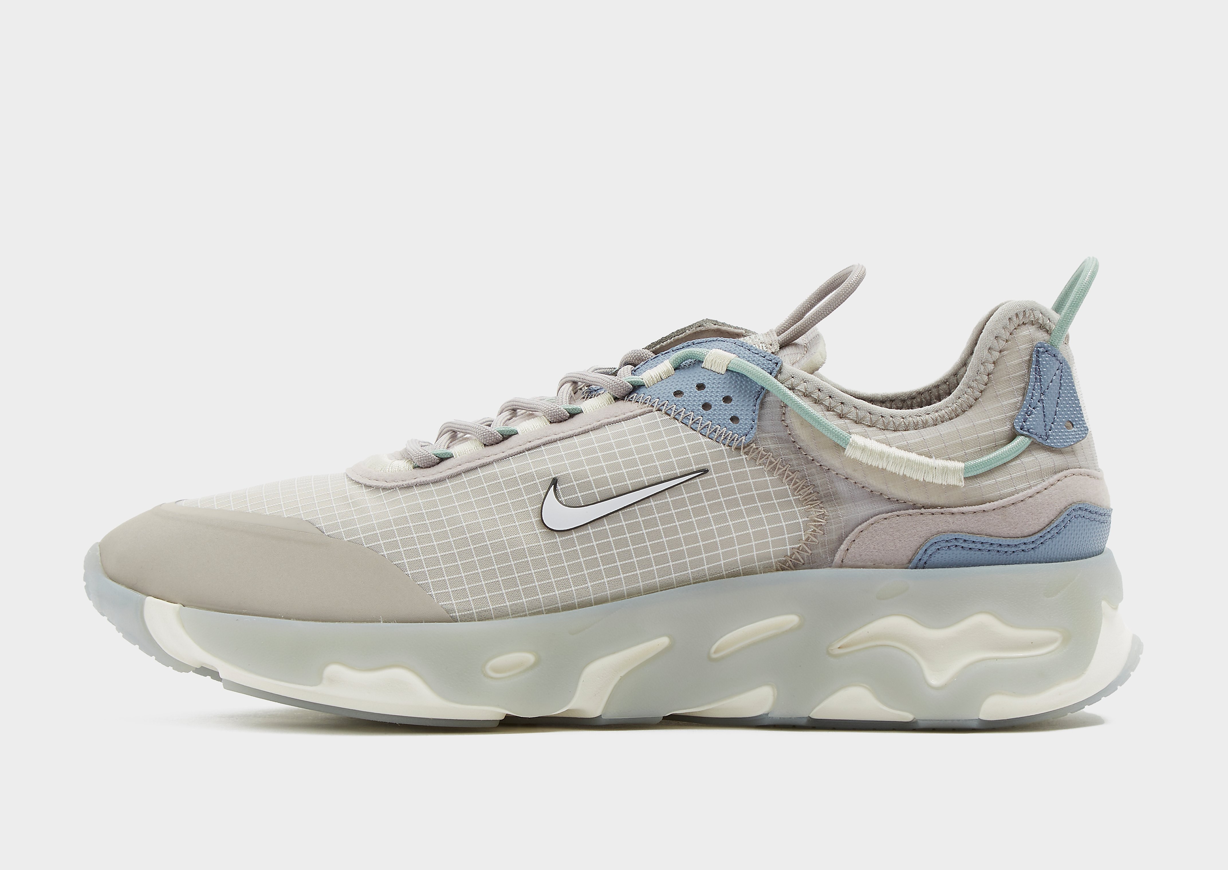 

Nike React Live - College Grey/Ashen Slate/Steam/Sail - Mens, College Grey/Ashen Slate/Steam/Sail