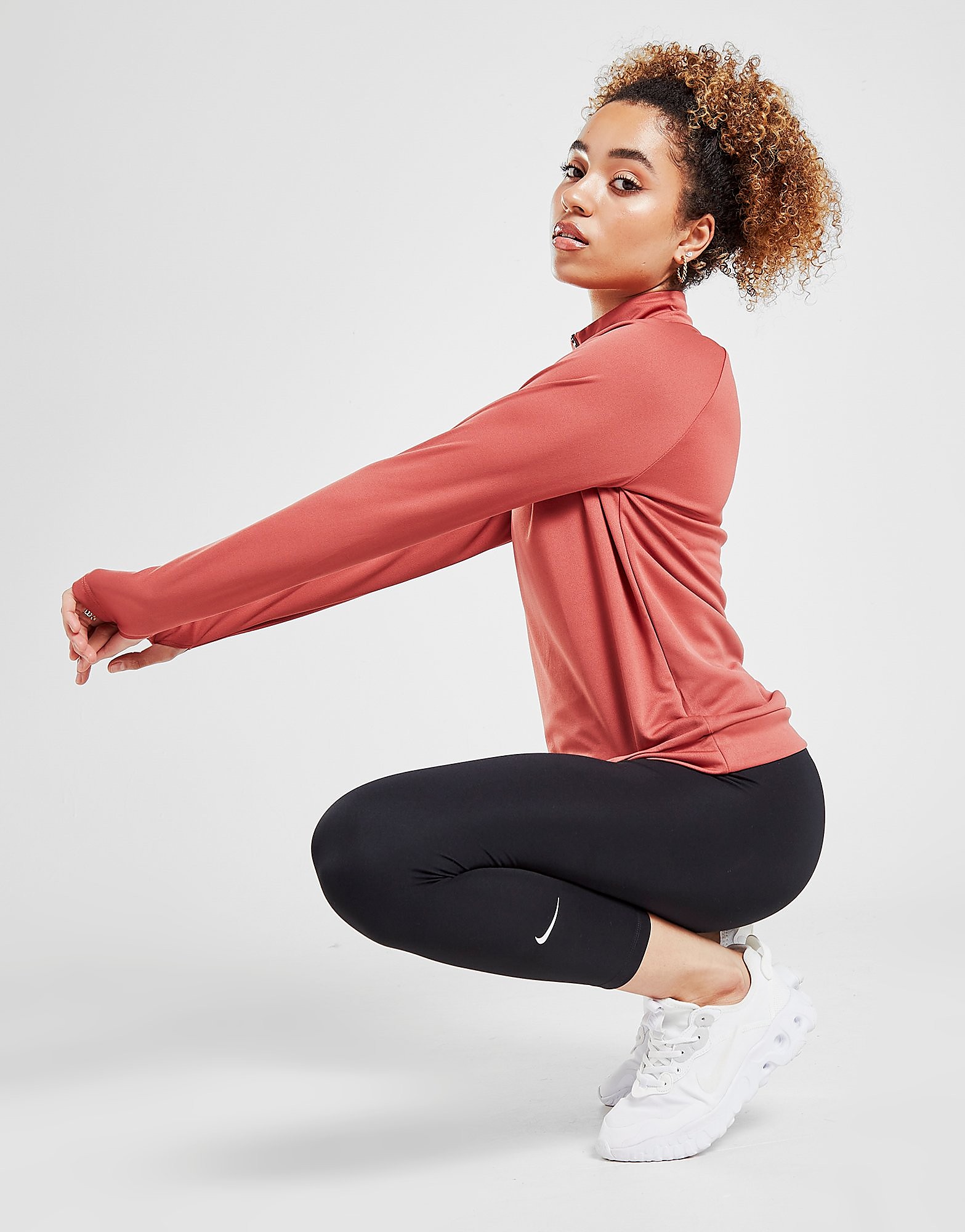 

Nike Training One 2.0 Crop Tights - Black/White - Womens, Black/White