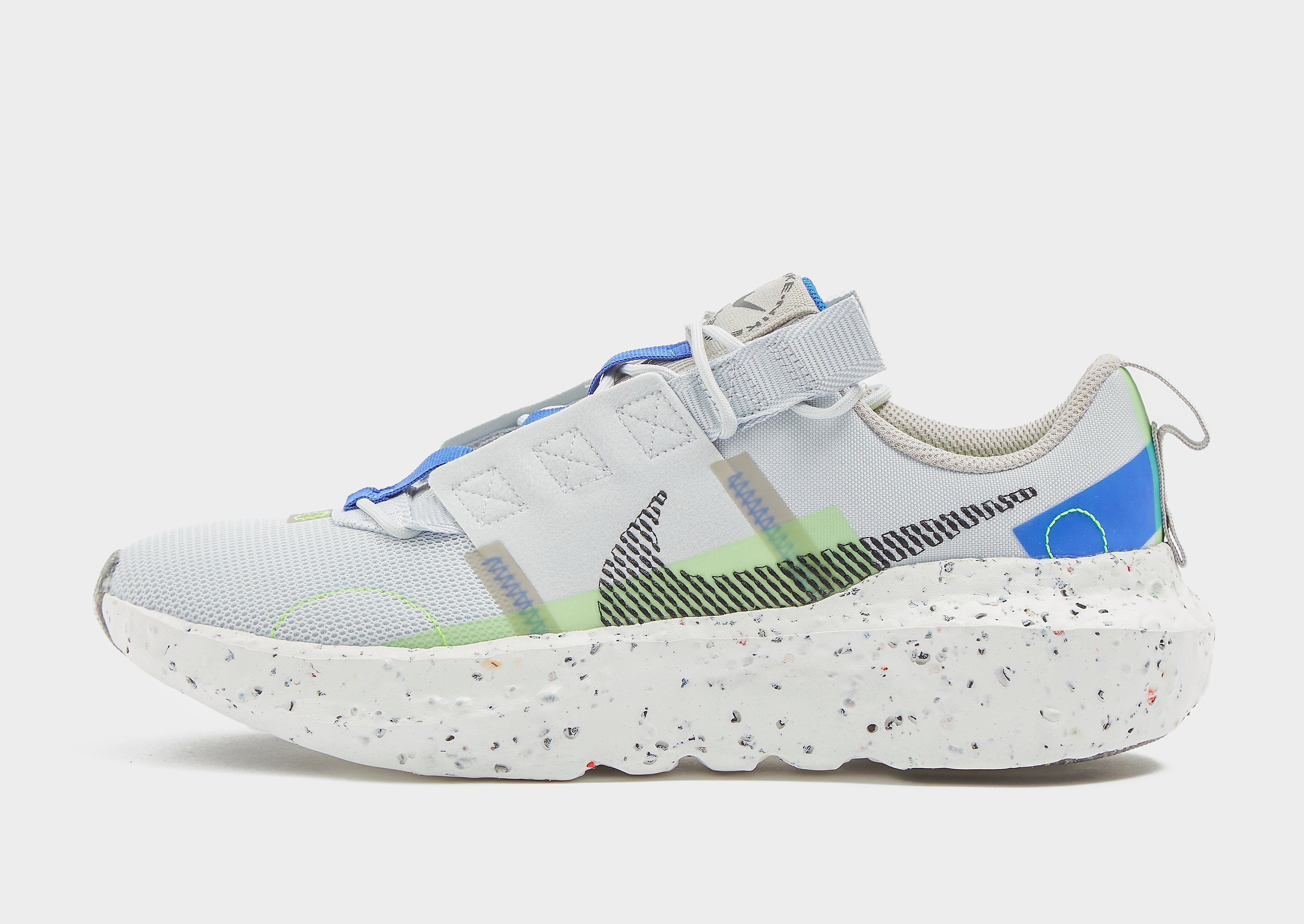 

Nike Crater Impact - Pure Platinum/Electric Green/Racer Blue/Black - Mens, Pure Platinum/Electric Green/Racer Blue/Black