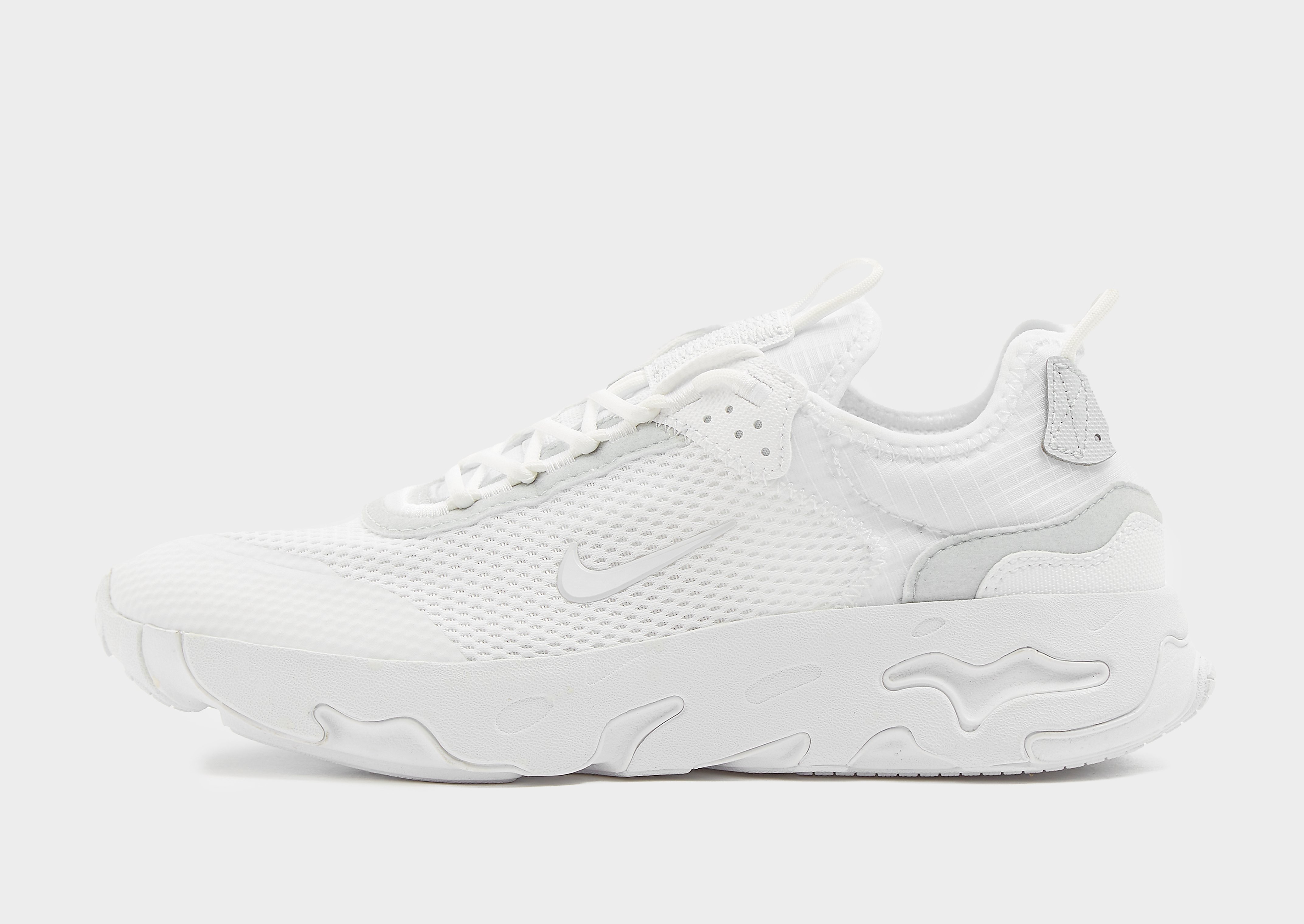 Nike React Live Junior - White/Pure Platinum/White - Kids, White/Pure Platinum/White