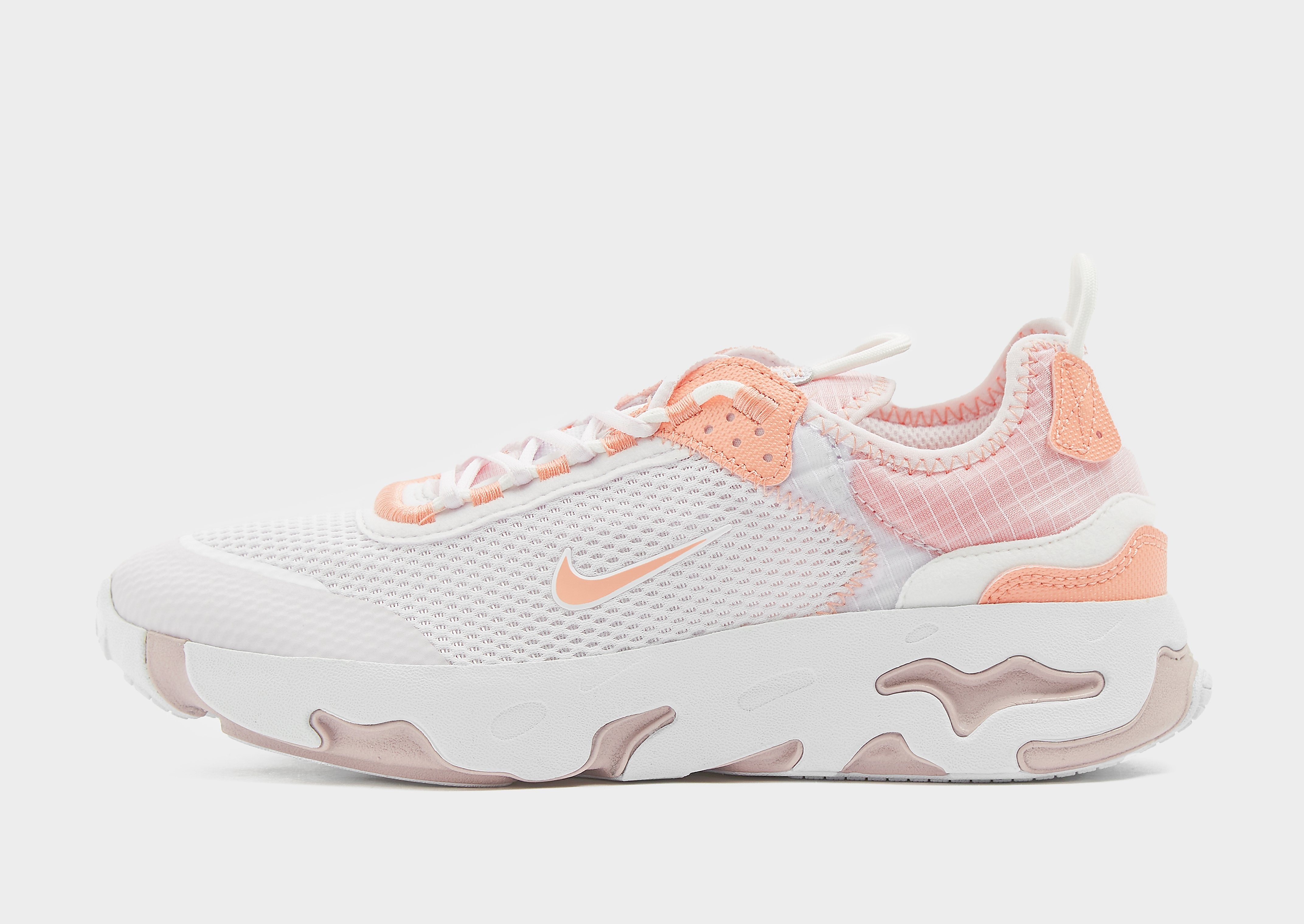 Nike React Live Junior - Light Violet/White/Champagne/Crimson Bliss - Kids, Light Violet/White/Champagne/Crimson Bliss