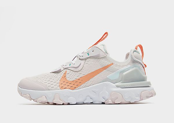 Nike React Vision Junior - Light Violet/White/Metallic Platinum/Crimson Bliss, Light Violet/White/Me