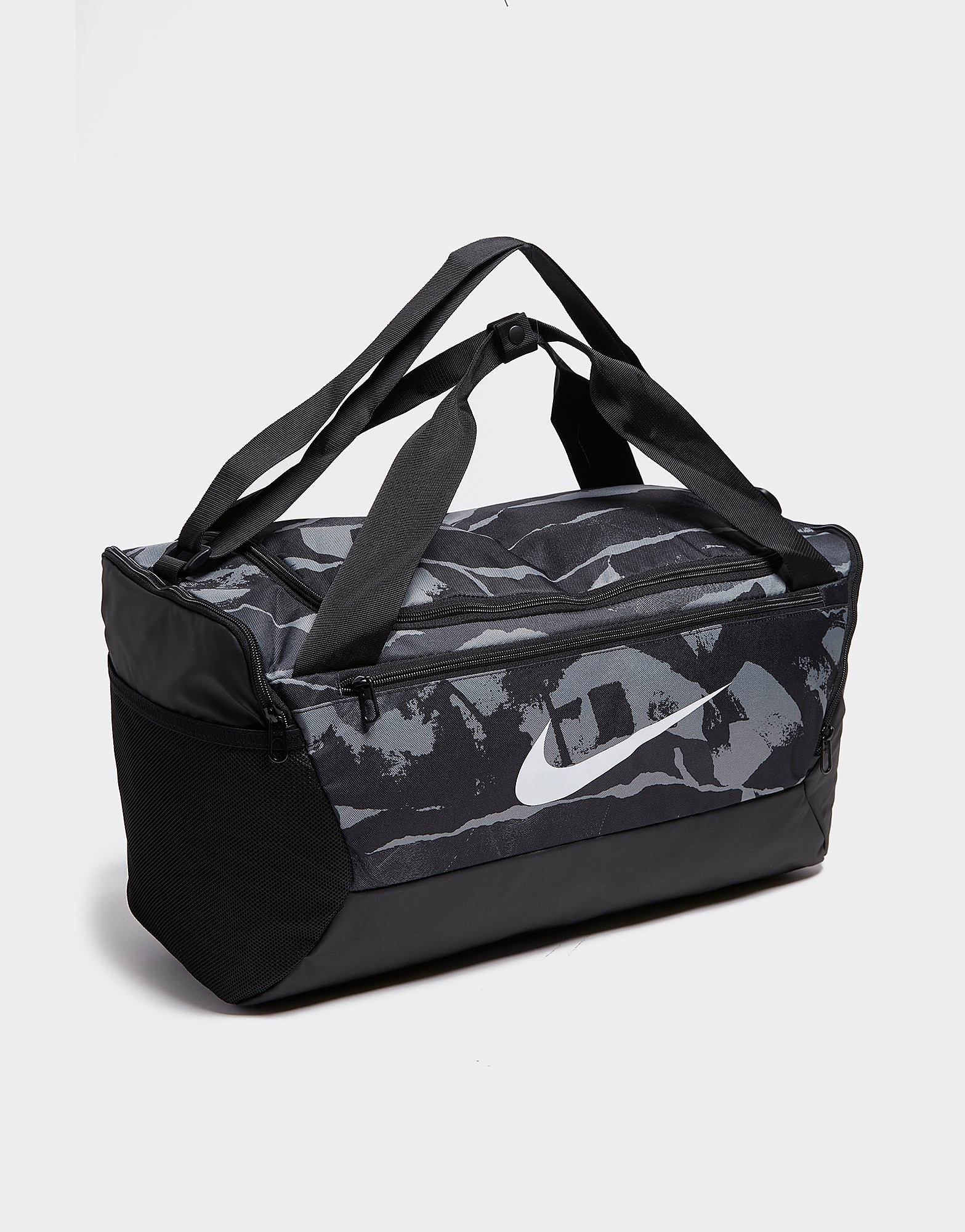 

Nike Small Brasilia Bag - Black/Black/White/Grey - Kids, Black/Black/White/Grey