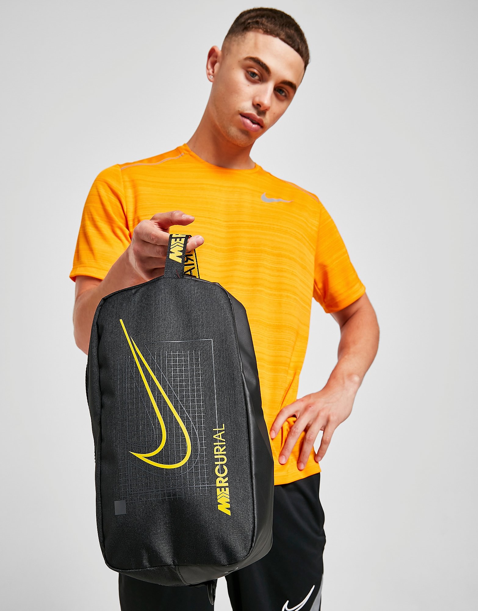 

Nike Mercurial Academy Boot Bag - Black/Black/Laser Orange - Mens, Black/Black/Laser Orange