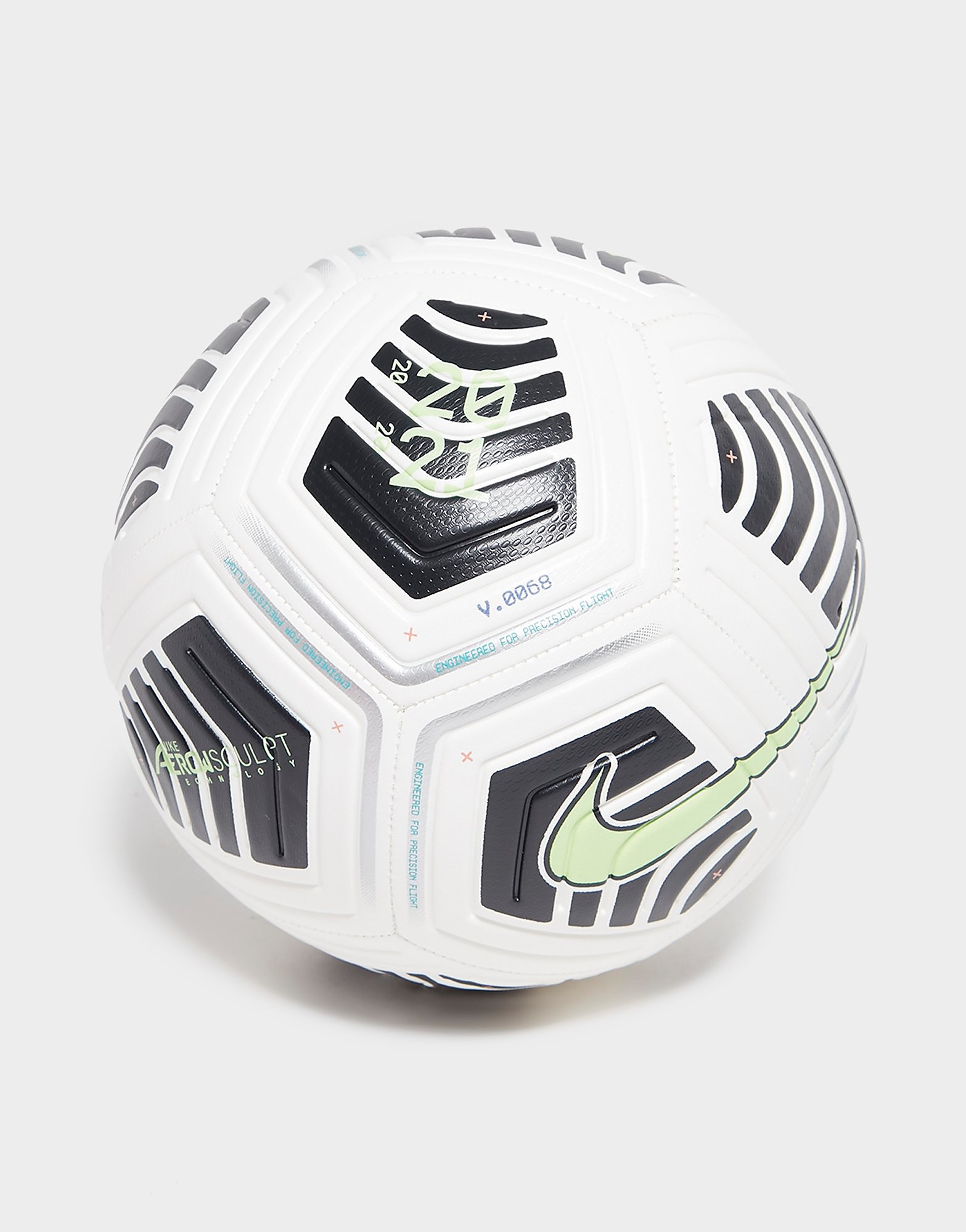 

Nike Strike Football - White/Black/Lime Glow - Mens, White/Black/Lime Glow