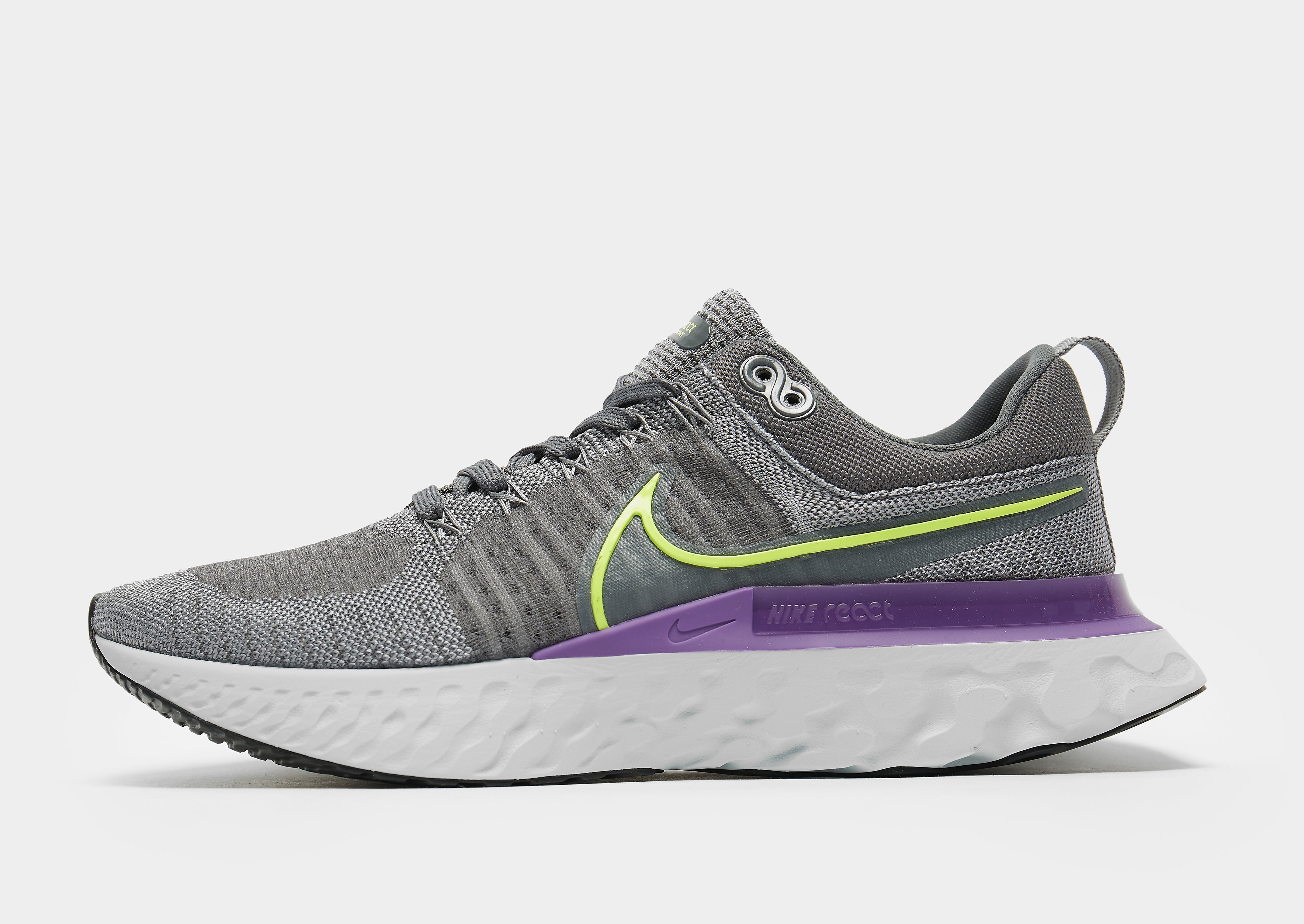 

Nike React Infinity Run Flyknit 2 - Grey - Mens, Grey
