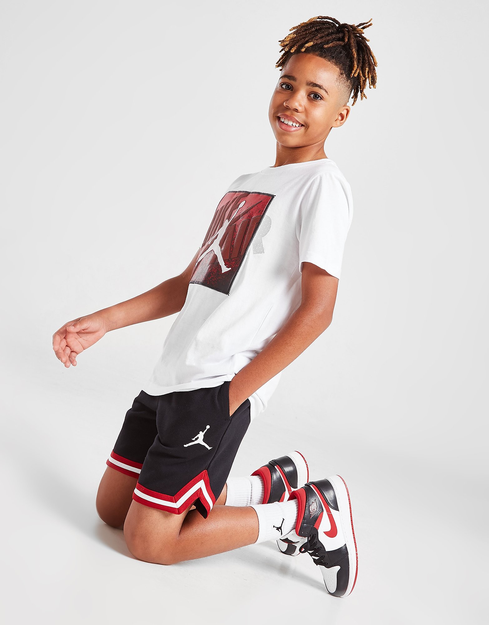 

Jordan Center Court French Terry Shorts Junior - Black - Kids, Black