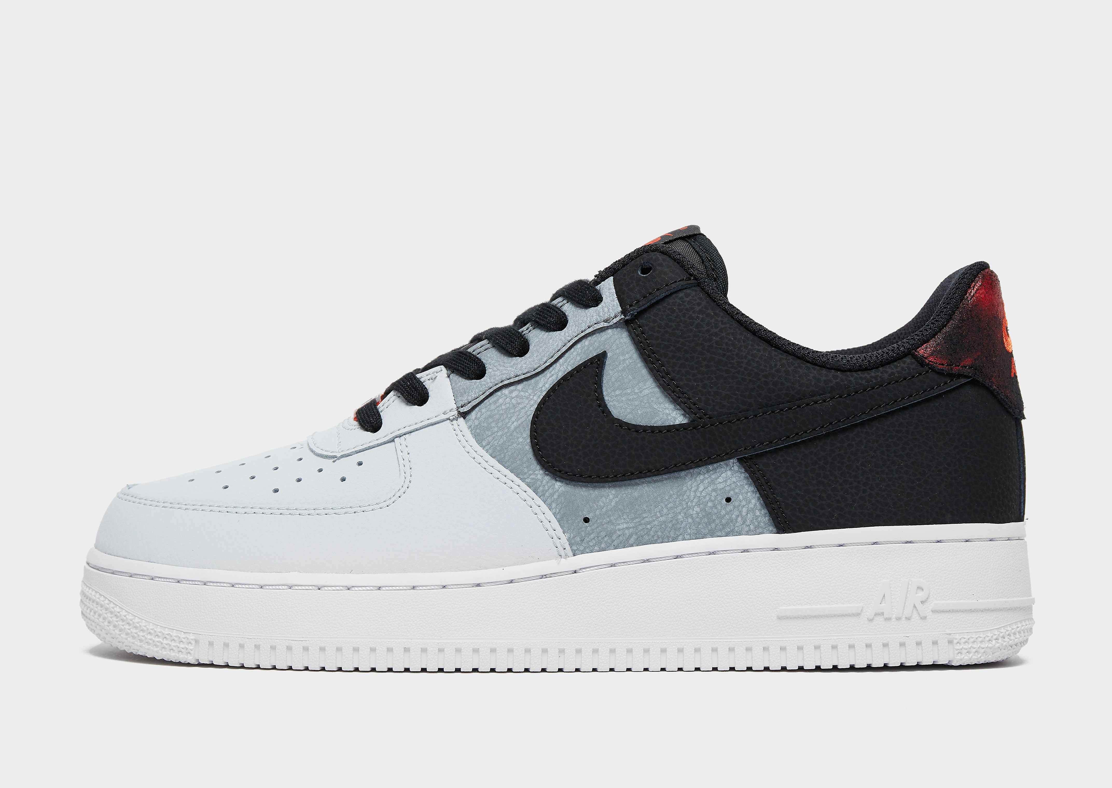 

Nike Air Force 1 LV8 - Black/Smoke Grey/Pure Platinum/Black/White - Mens, Black/Smoke Grey/Pure Platinum/Black/White