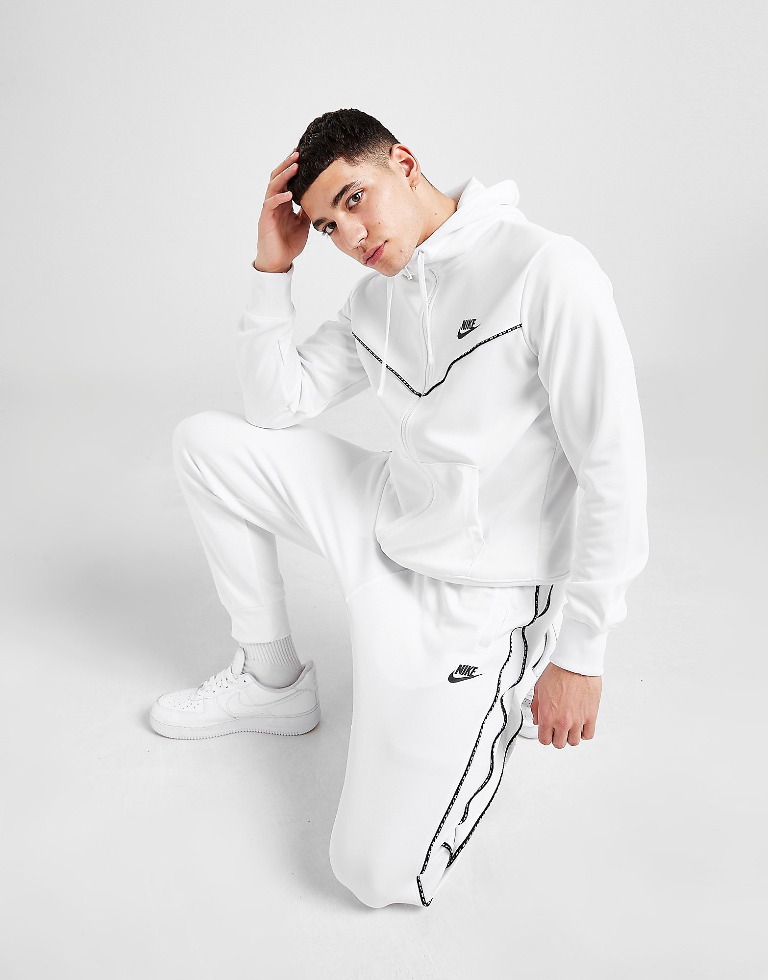 

Nike Repeat Poly Track Pants - White - Mens, White