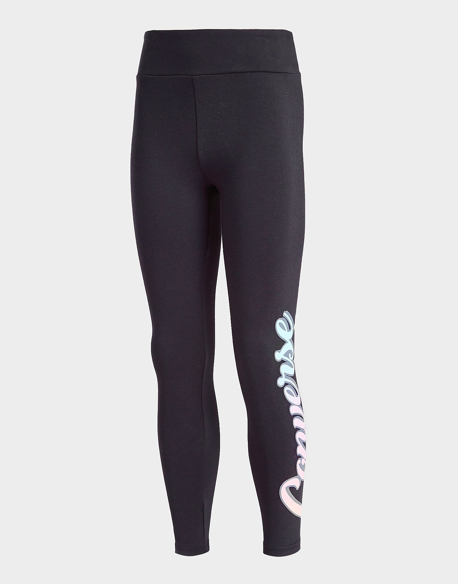 

Converse Girls' High Rise Graphic Leggings Junior - Black - Kids, Black