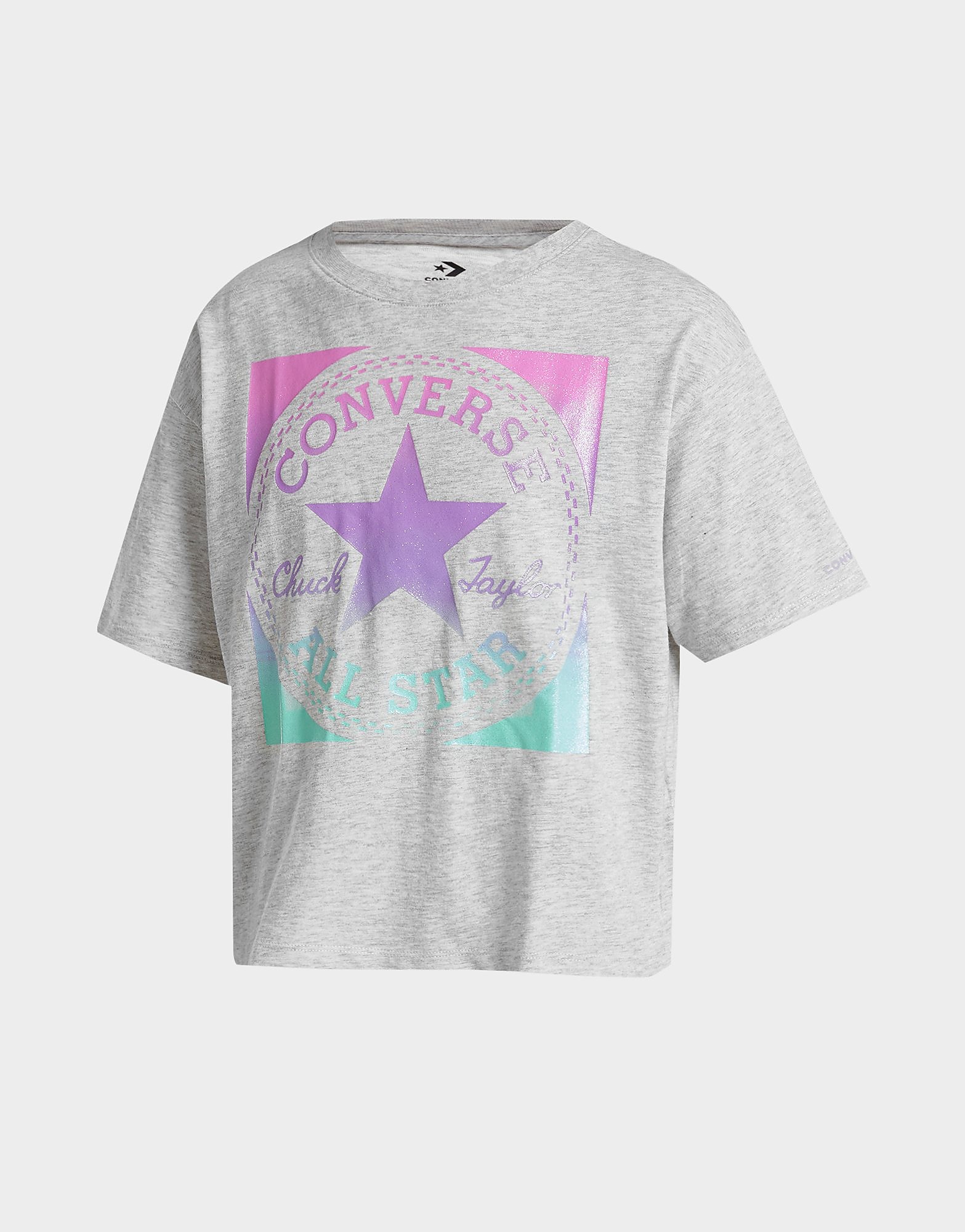 

Converse Girls' Chuck Box T-Shirt Junior - Grey - Kids, Grey
