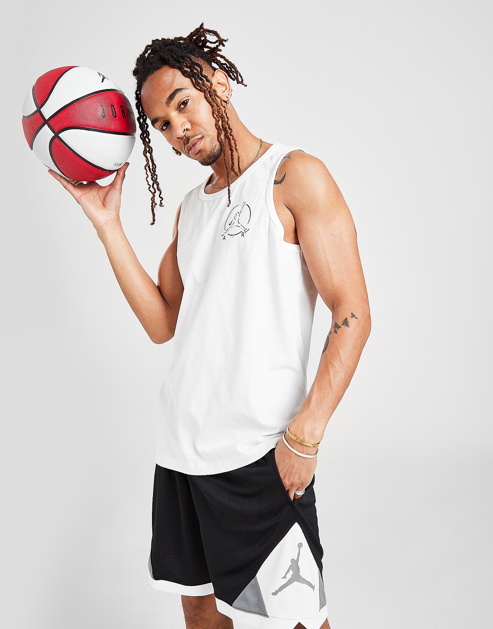 

Jordan Air Tank Top - White - Mens, White