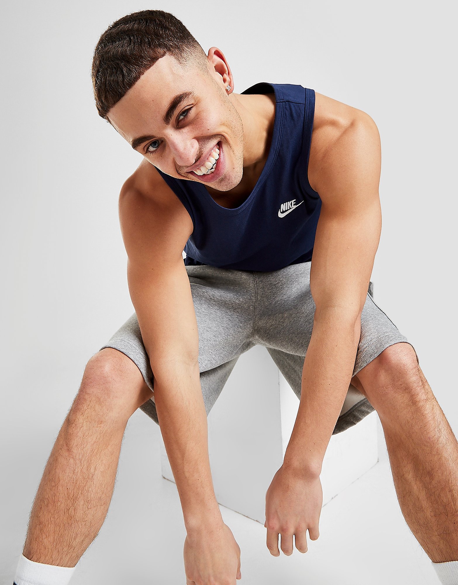 

Nike Foundation Tank Top - Blue - Mens, Blue