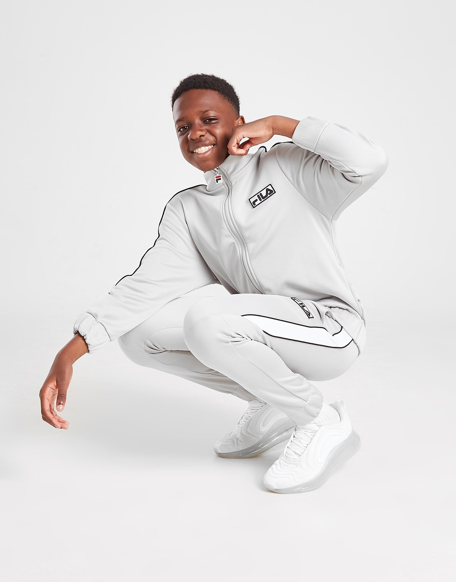 

Fila Willa Poly Full Zip Tracksuit Junior - Only at JD - Grey - Kids, Grey